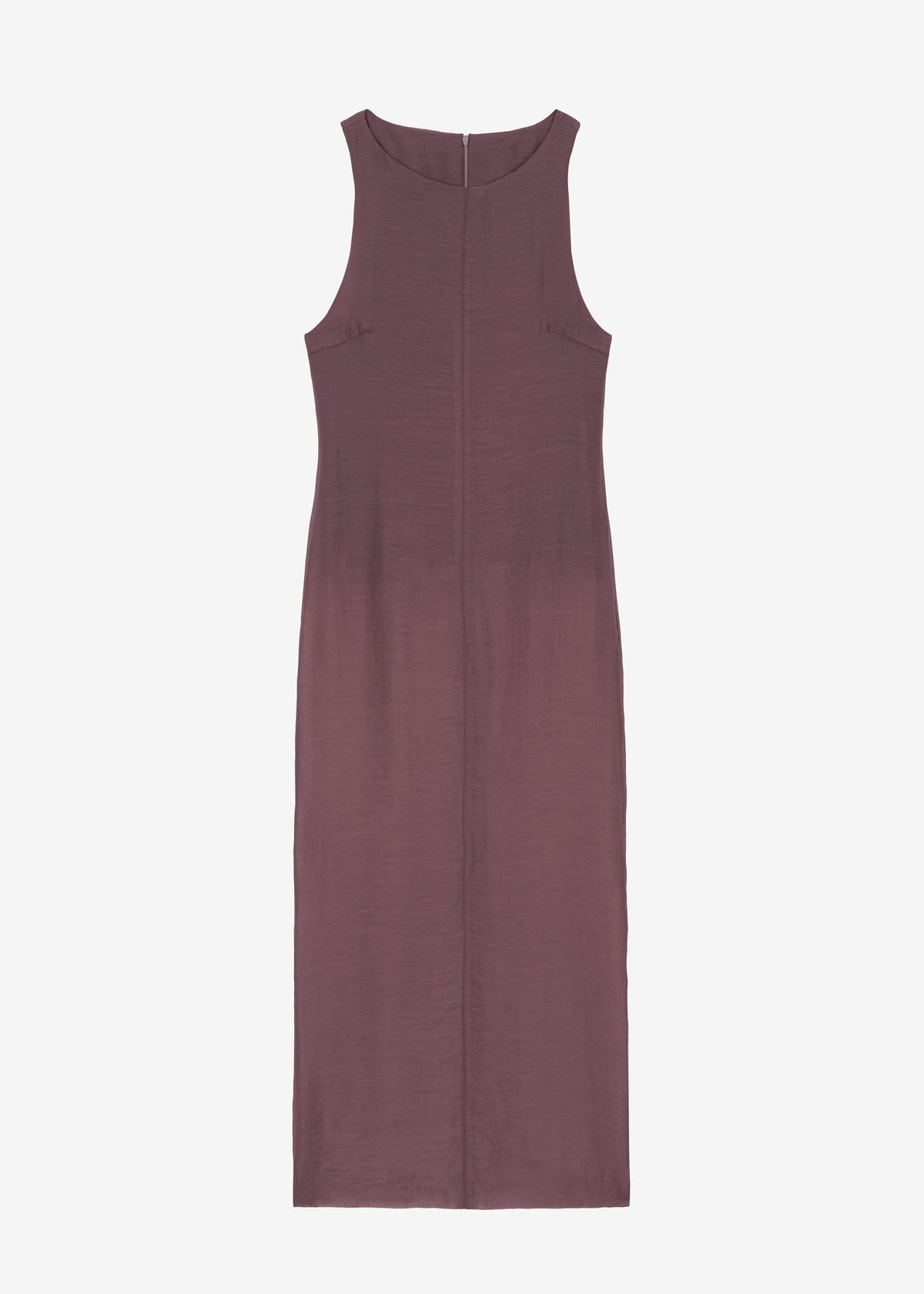 Etta Sheer Maxi Dress - Brown - 7