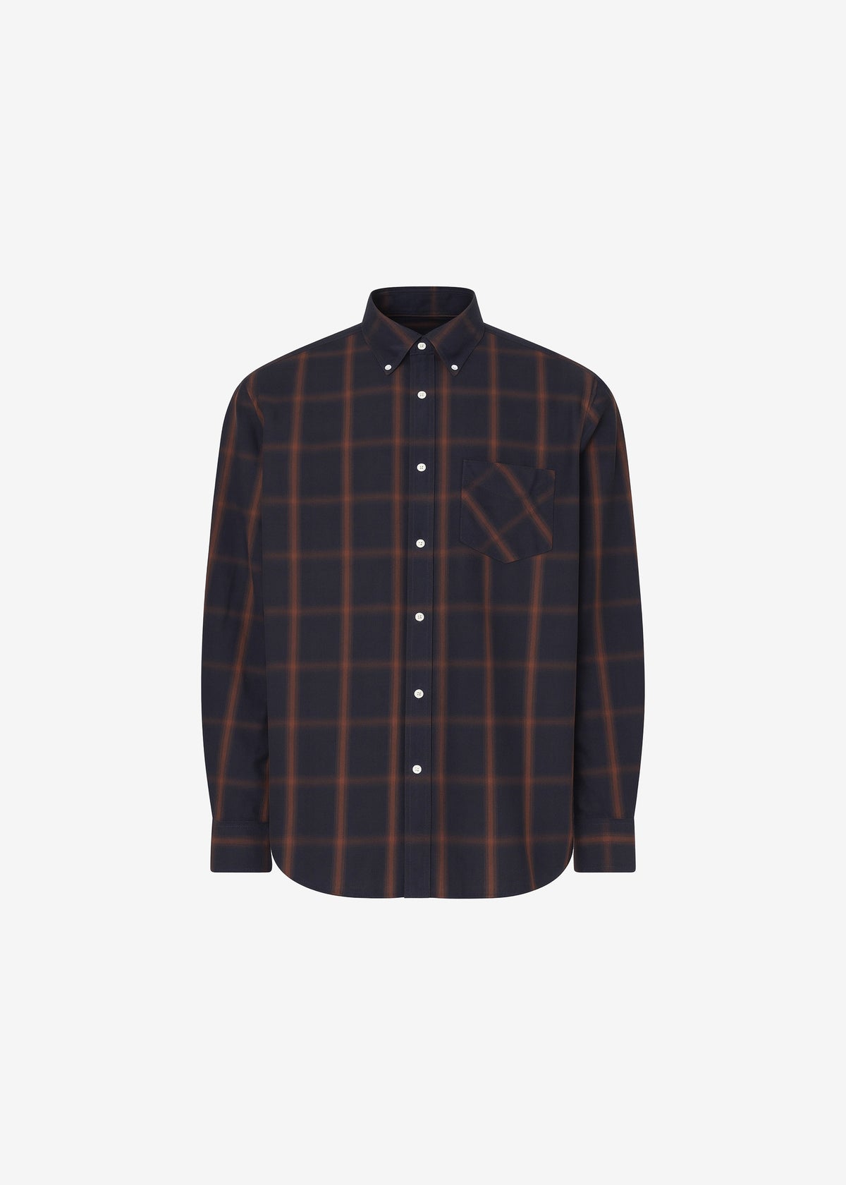 Evald Shirt - Navy Plaid - 8