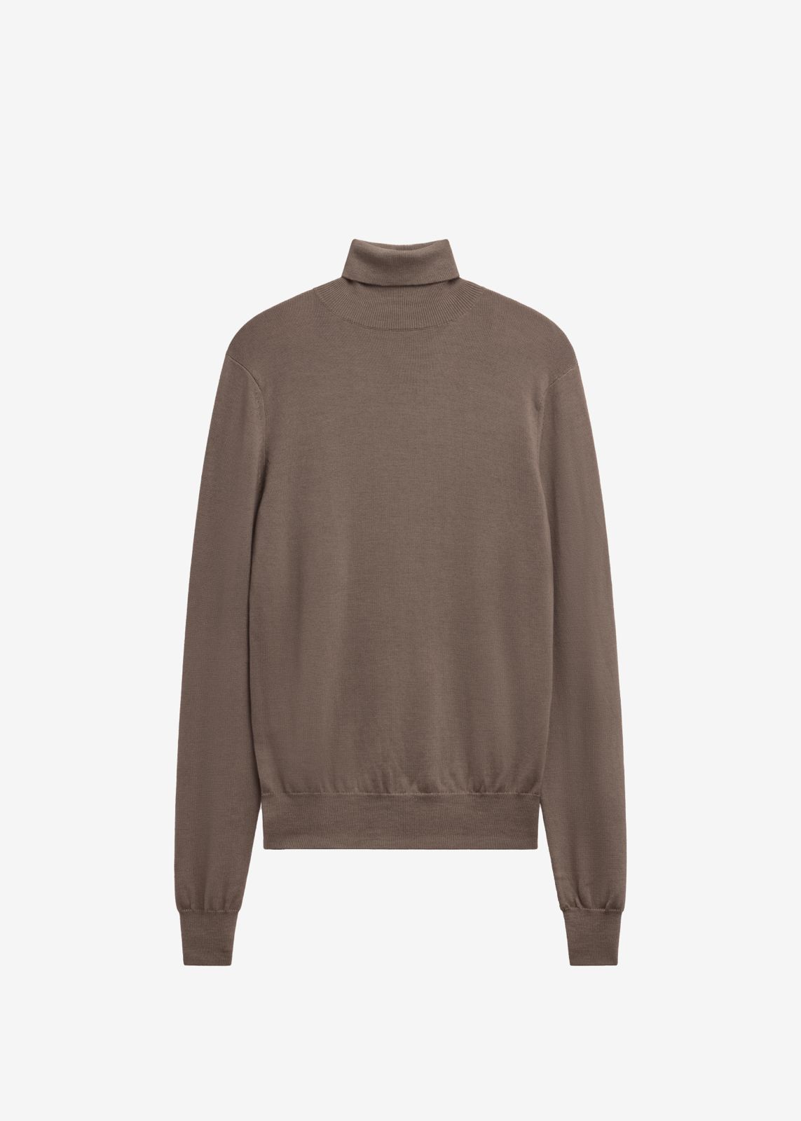 Eve Thin Turtleneck Sweater - Dark Taupe – The Frankie Shop Europe