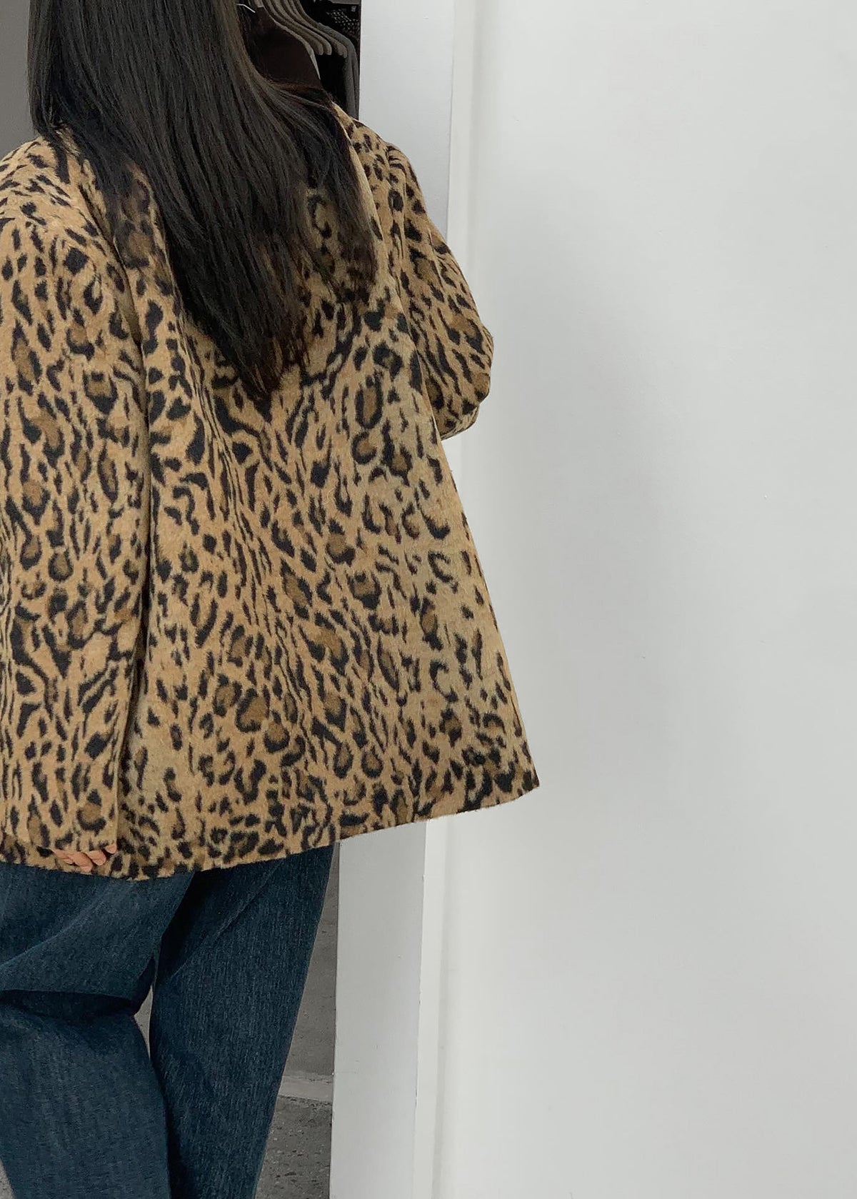 Evolene Boxy Jacket - Leopard Brown - 7