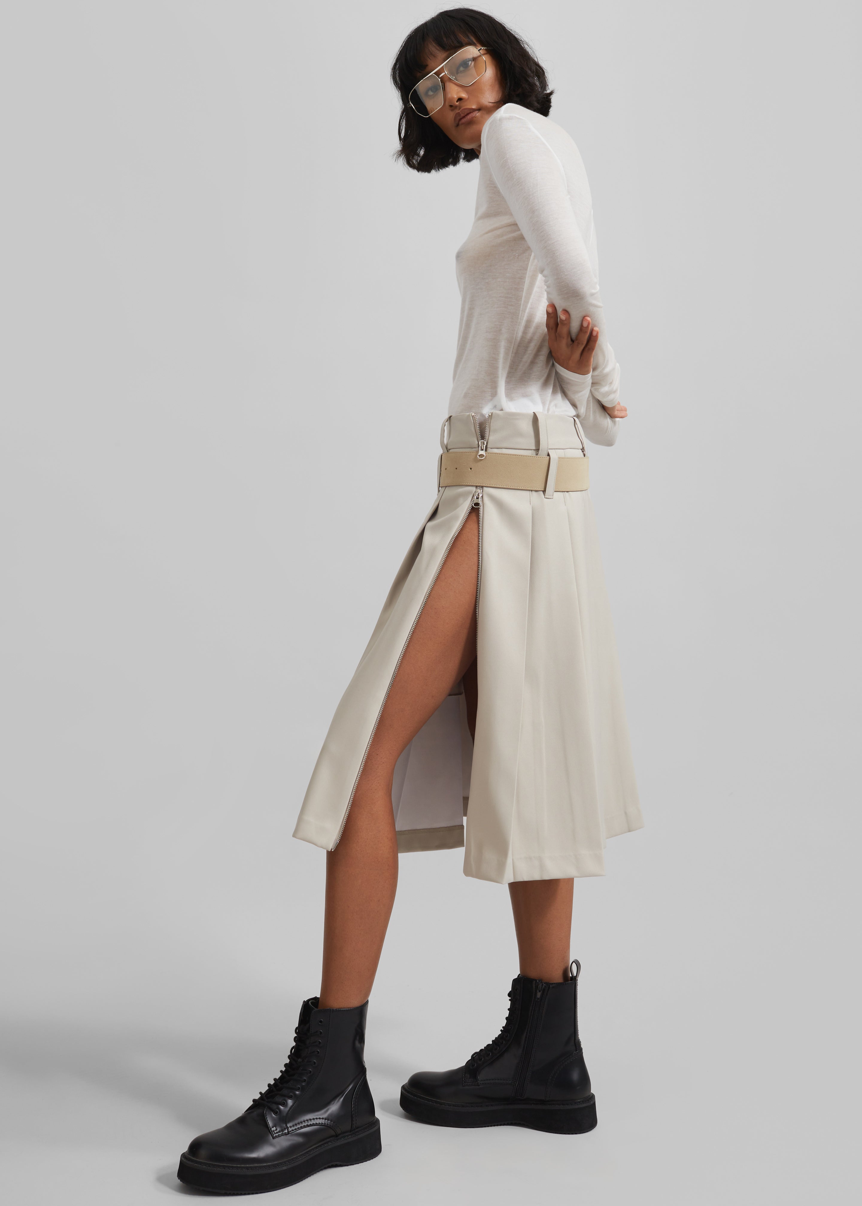 sheer turtleneck