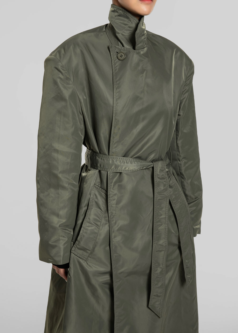 Trench Eymi technique - Olive - 1