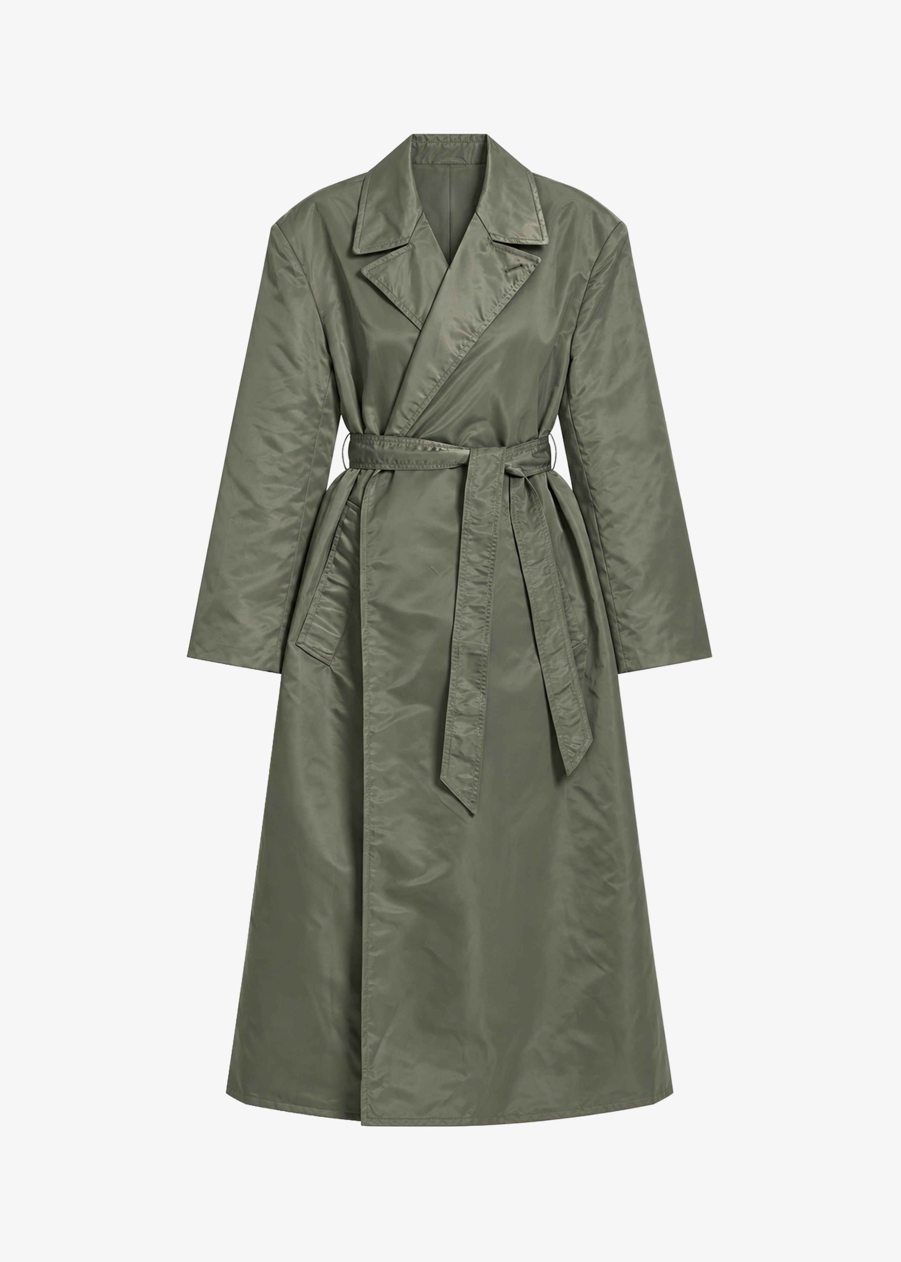 Eymi Technical Trench Coat - Olive – The Frankie Shop Europe