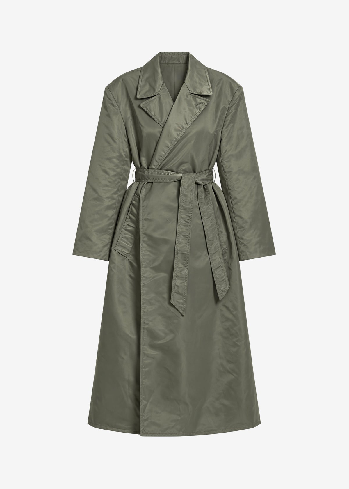 Eymi Technical Trench Coat - Olive