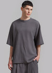 Eliott Crinkle Tee - Charcoal