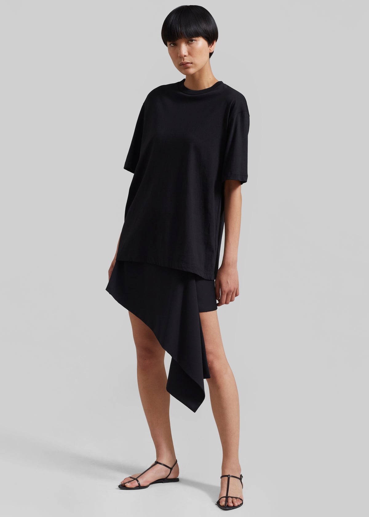 Faro Boxy Tee - Black - 2