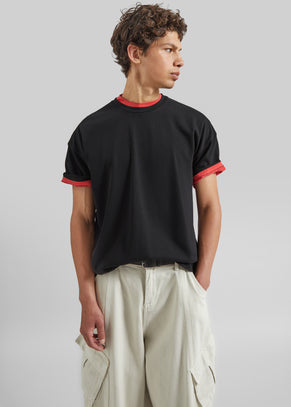 Faro Boxy Tee - Black