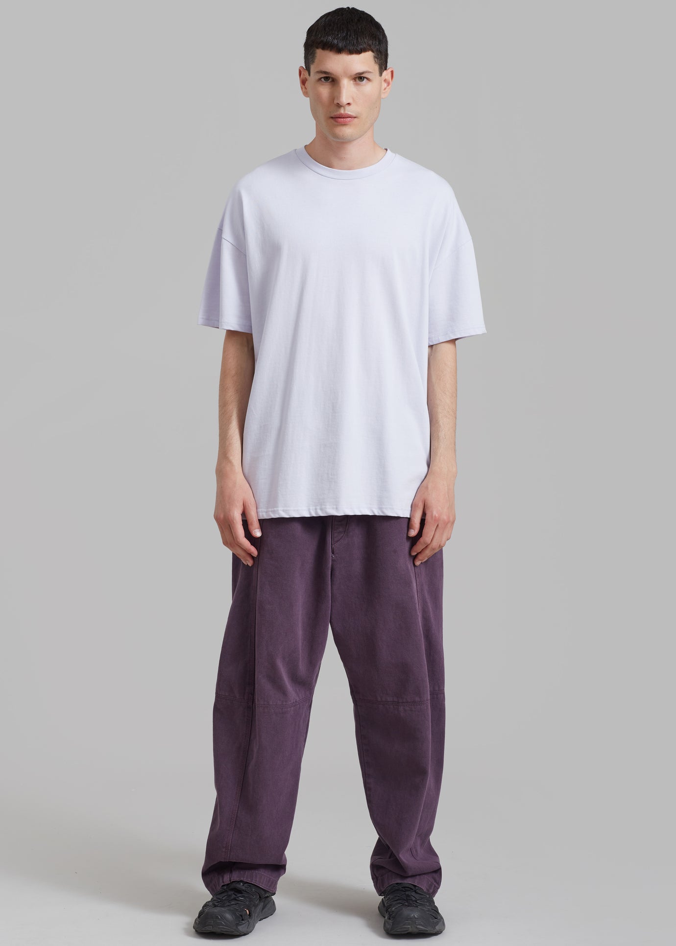 Faro Boxy Tee - Lilac - 1