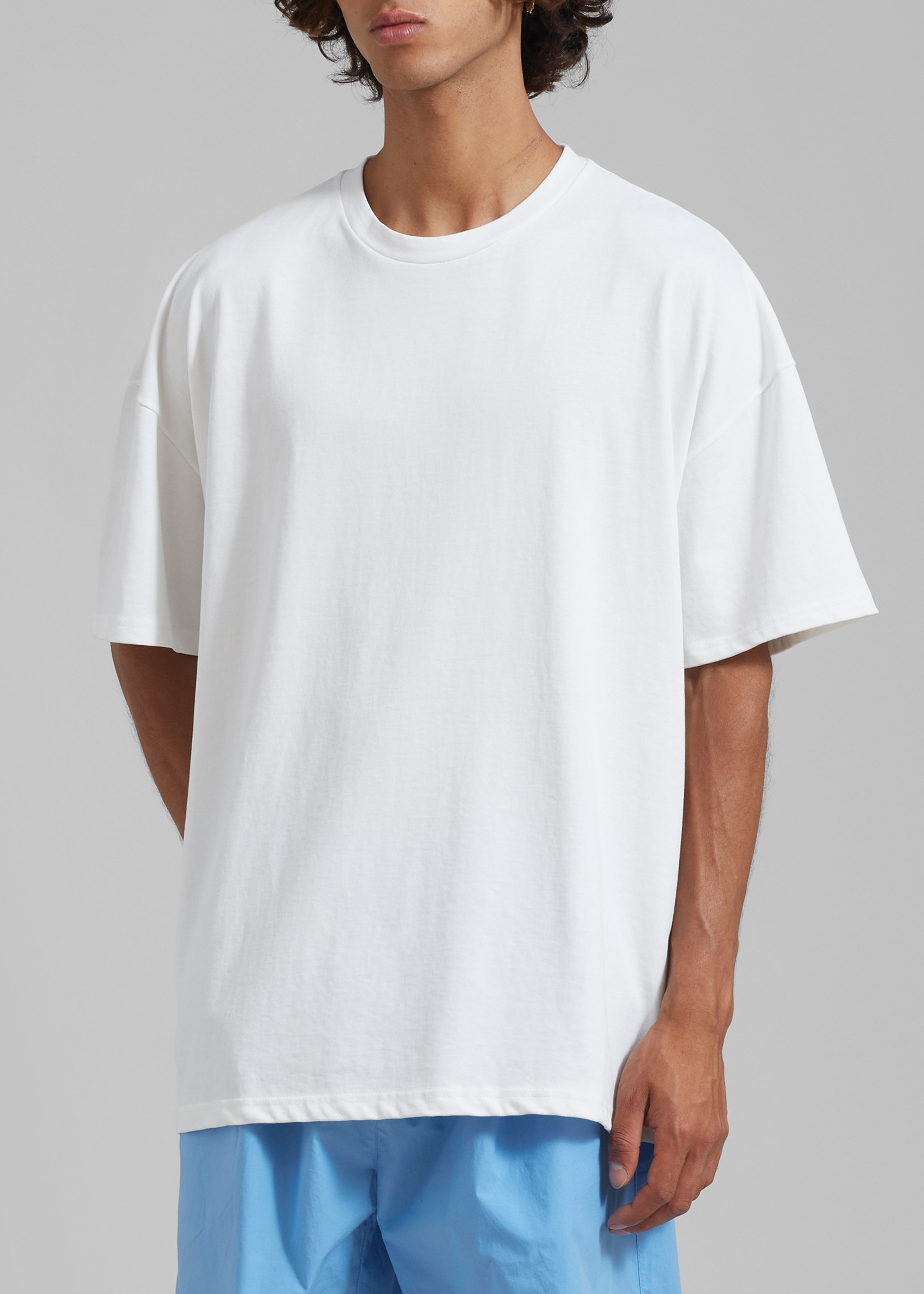 Faro Boxy Tee - White - 8 - [gender-male]