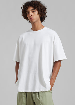 T-shirt Faro boxy - Blanc