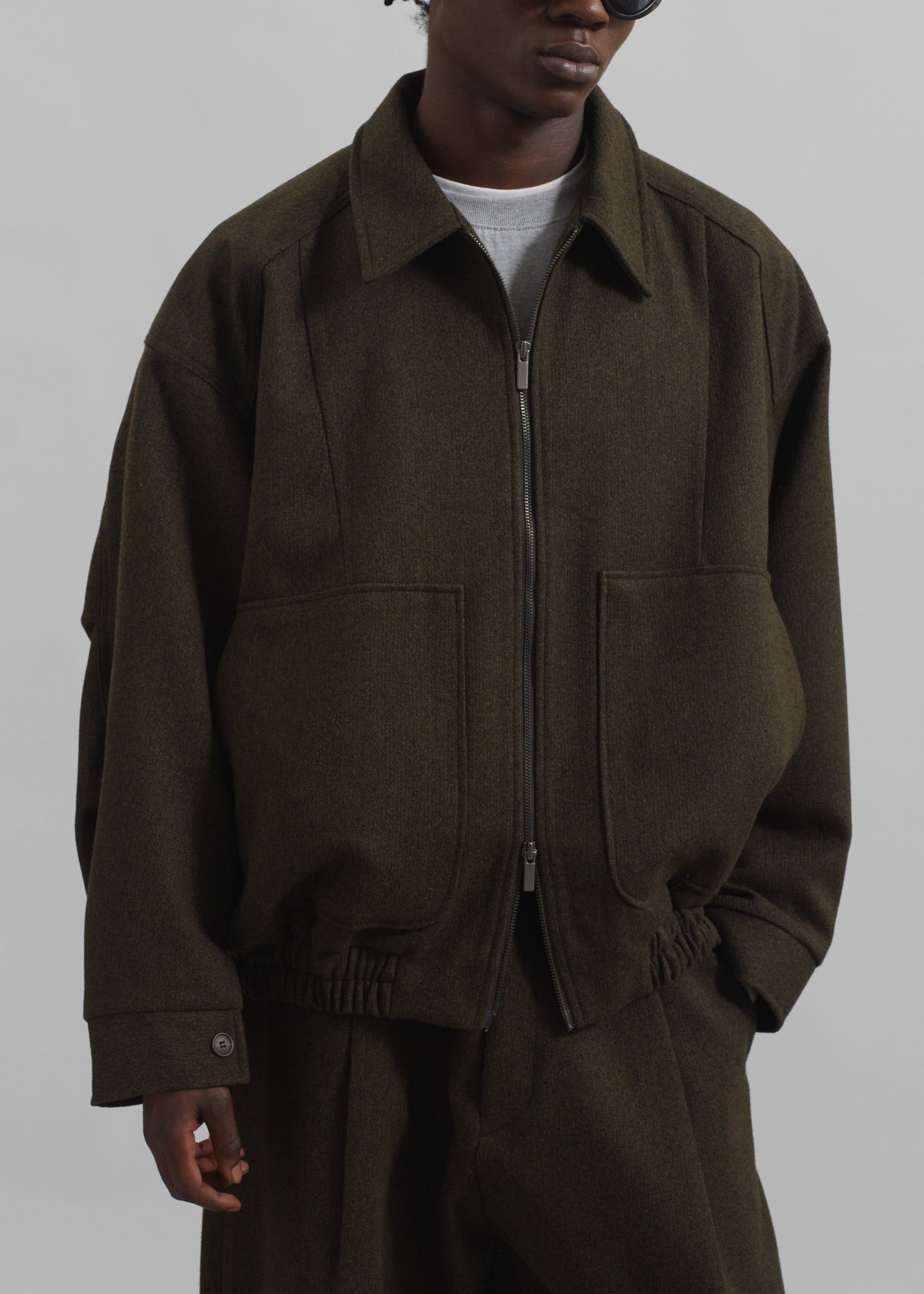 Felix Jacket - Dark Olive - 1