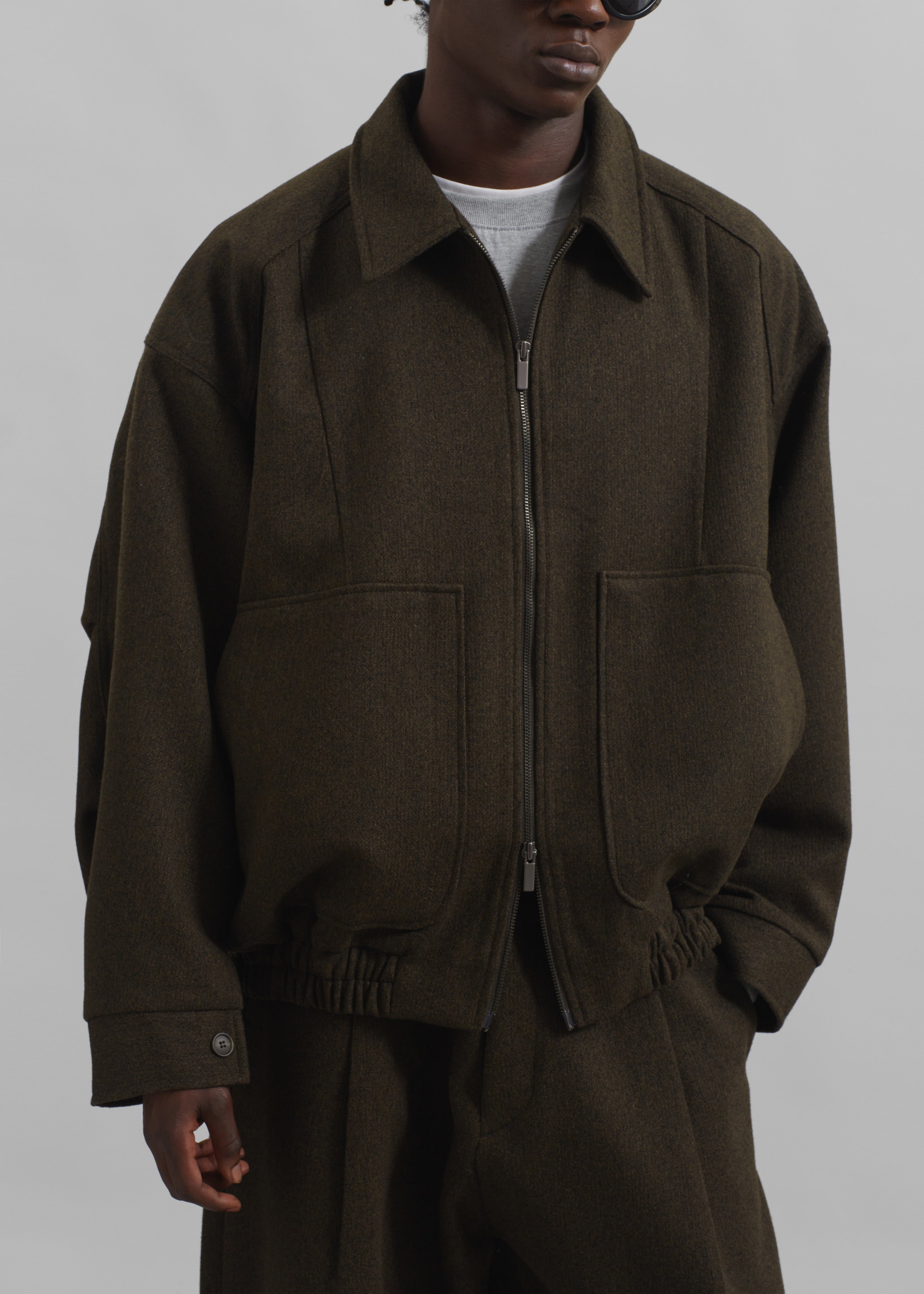 Felix Jacket - Dark Olive - 2