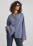 Forli Shirt - Navy/White Stripe