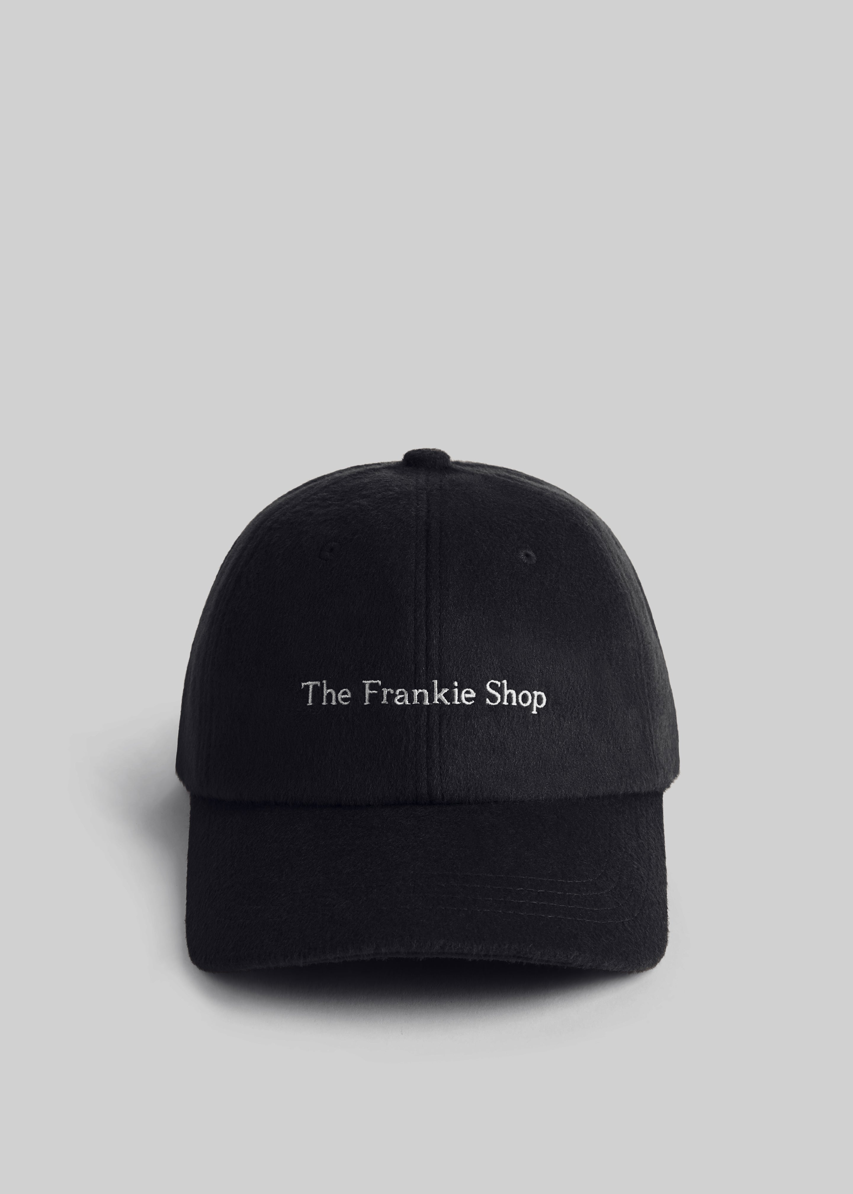 Frankie Wool Baseball Cap - Black - 1