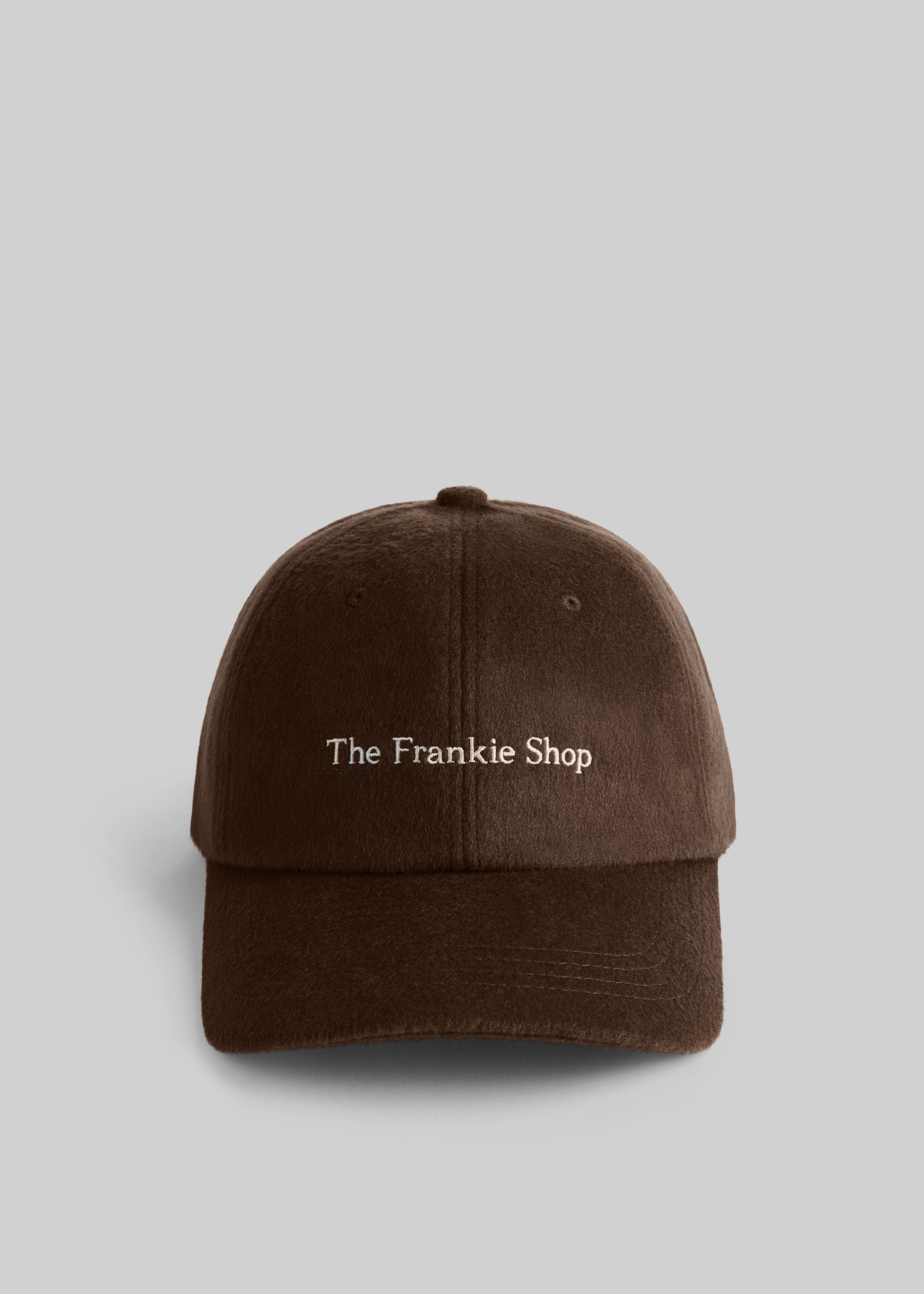 Frankie Wool Baseball Cap - Chocolate - 1