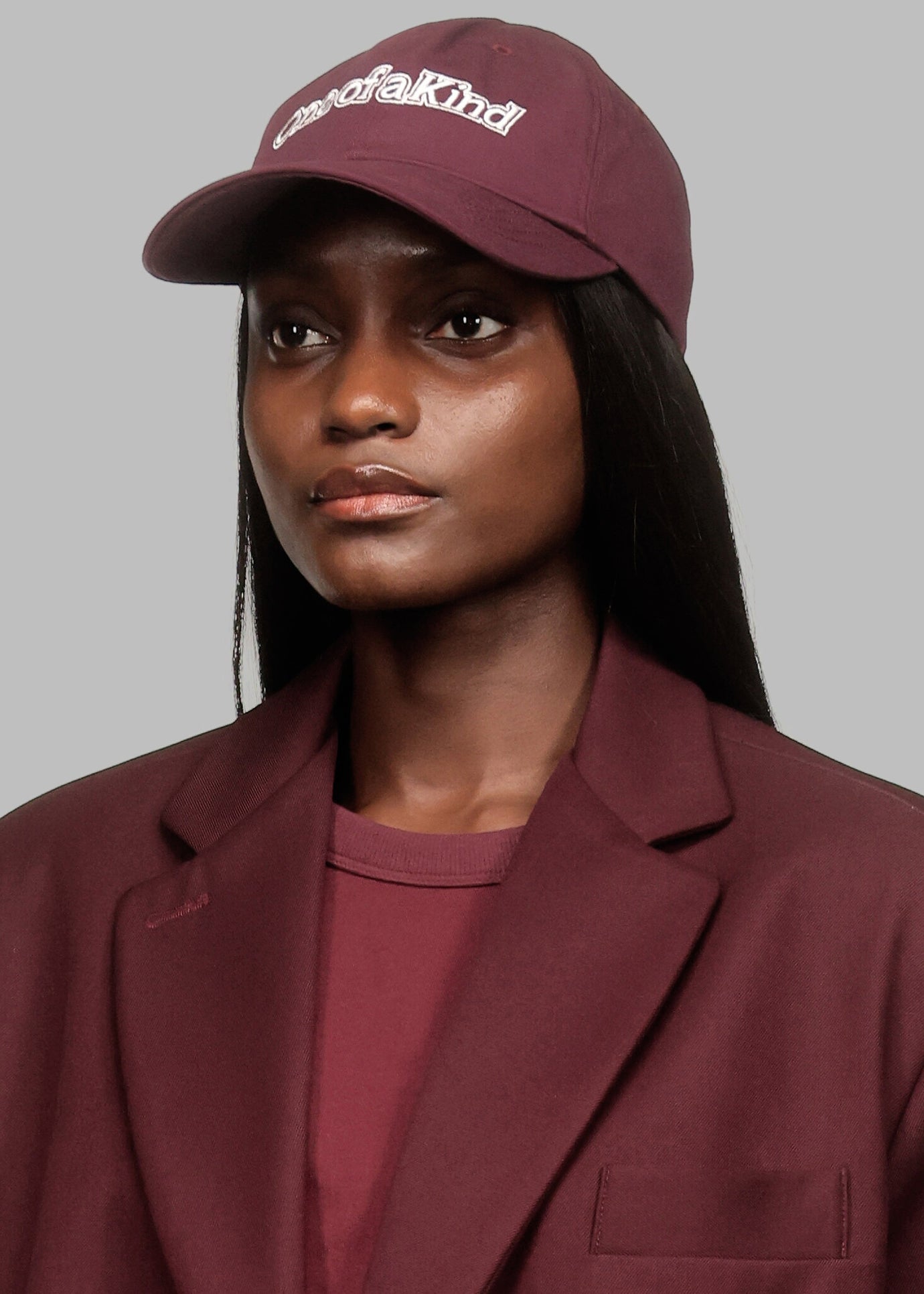 Frankie Baseball Cap x Barbie™ - Burgundy - 1