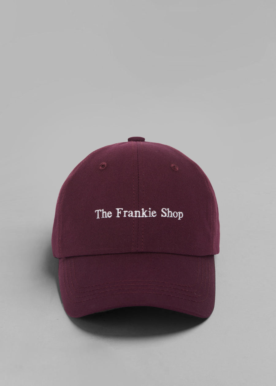 Frankie Baseball Cap - Burgundy - 1