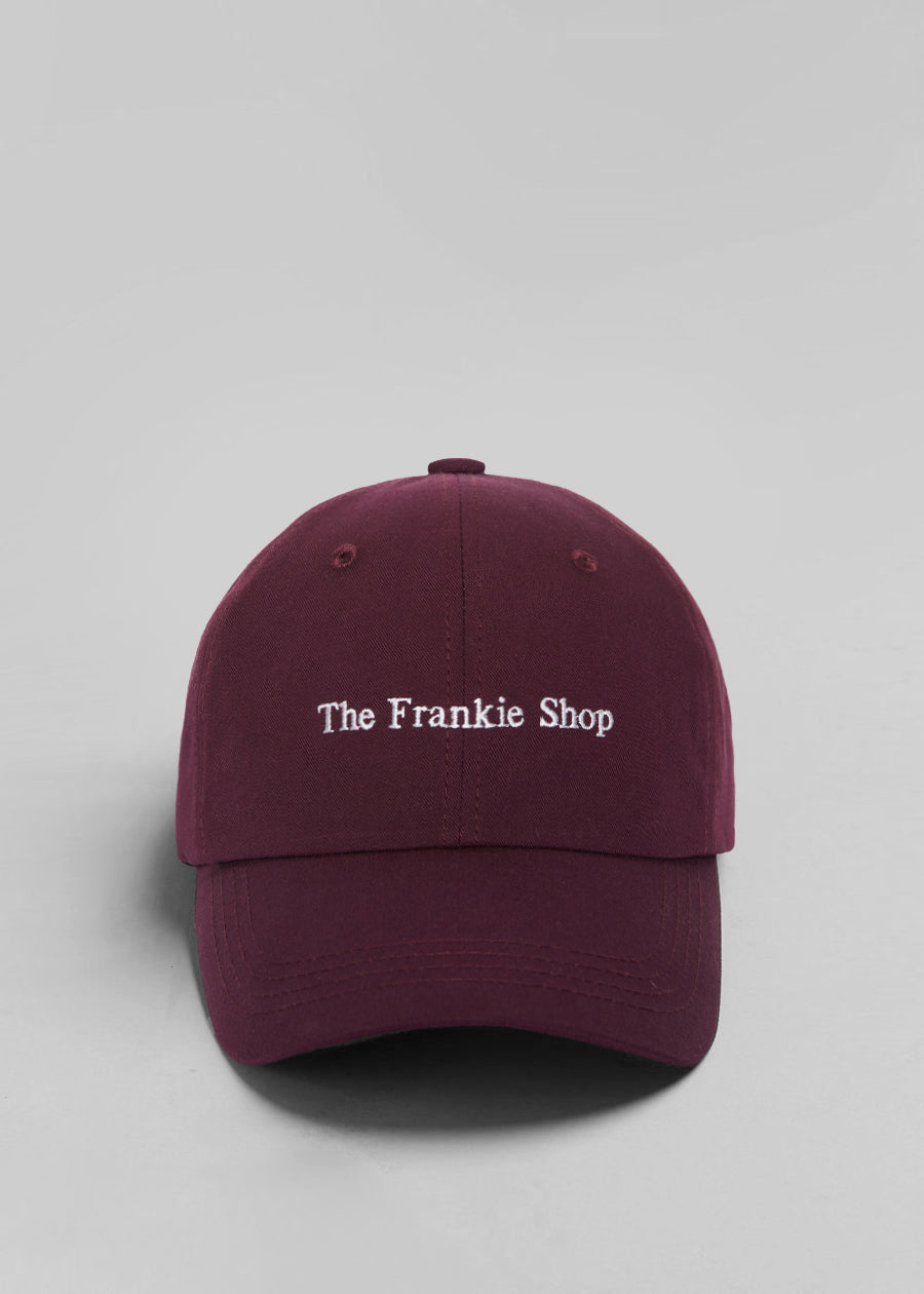 Frankie Baseball Cap - Burgundy