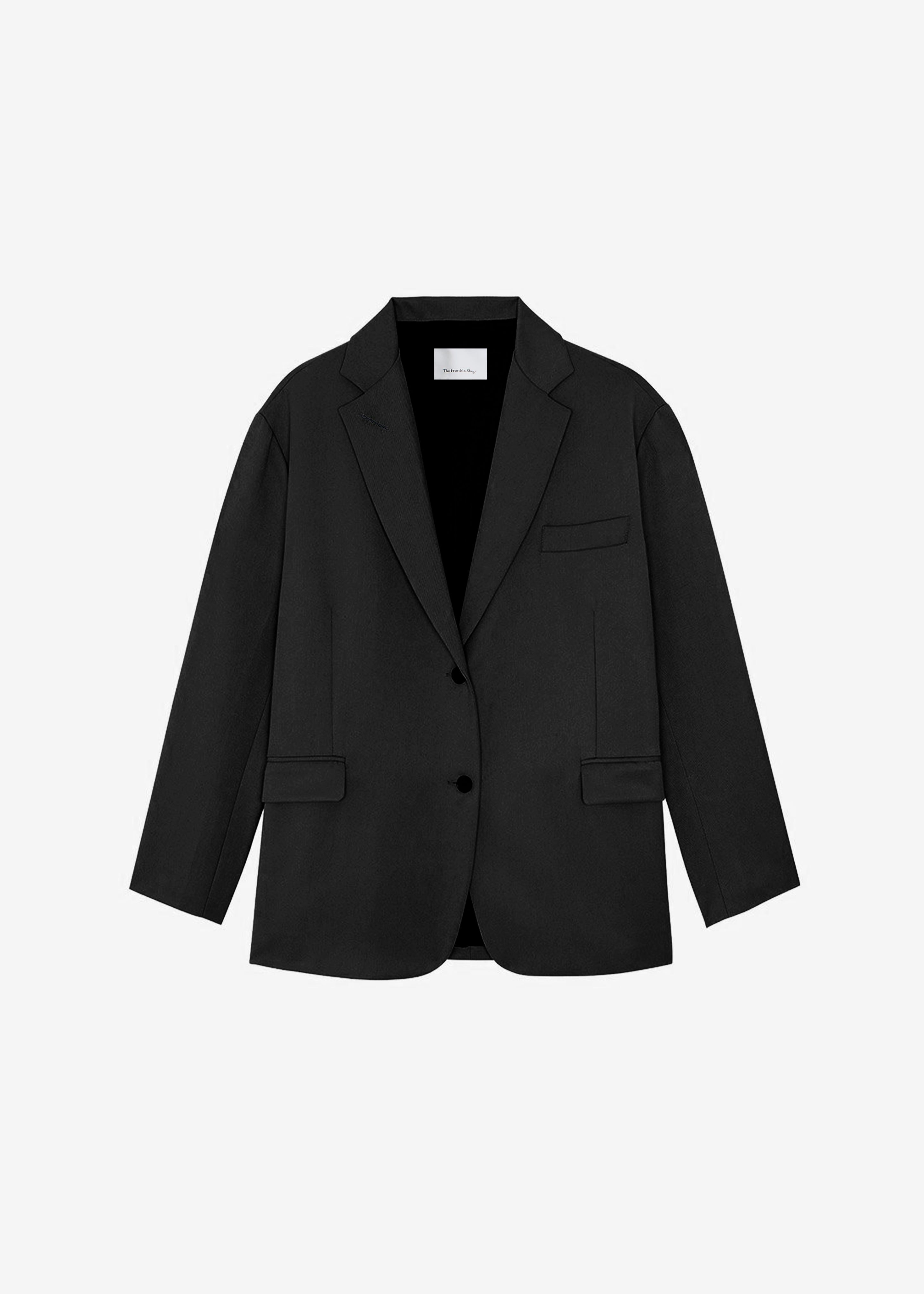 Frankie Oversized Boyfriend Blazer - Black – The Frankie Shop Europe