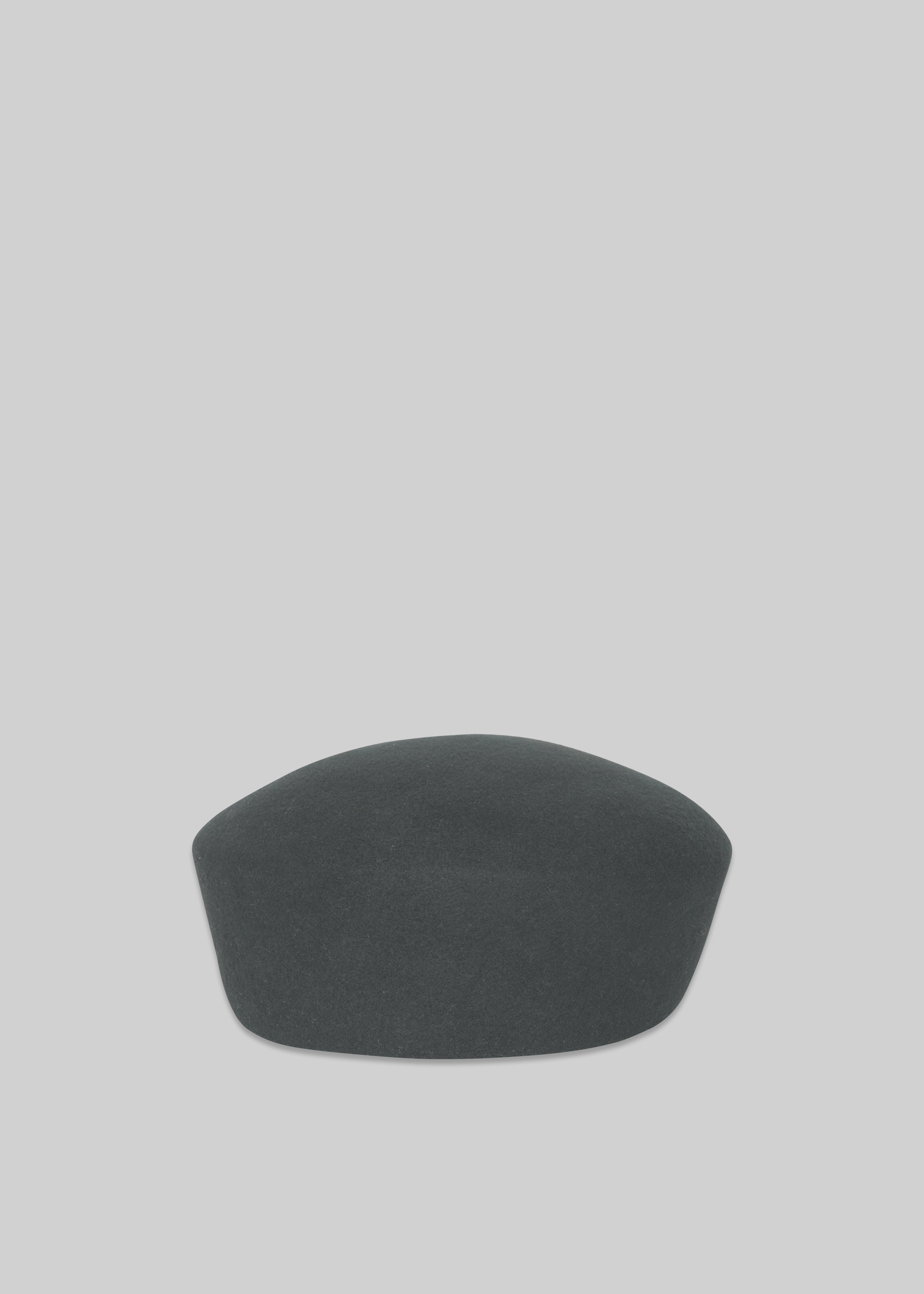 Garbo Pillbox Hat - Grey - 1