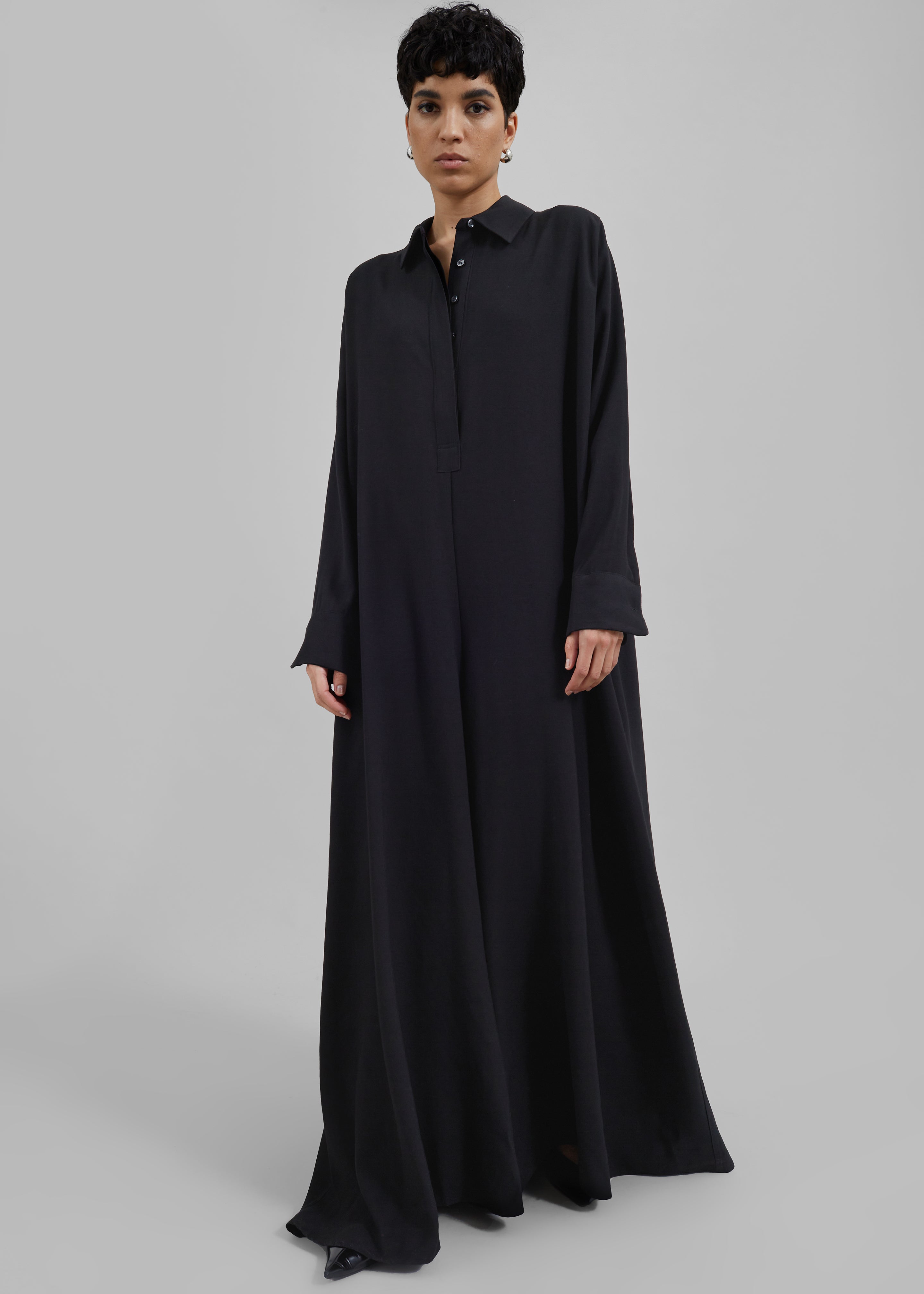 Gatsby Oversized Jumpsuit - Black - 5