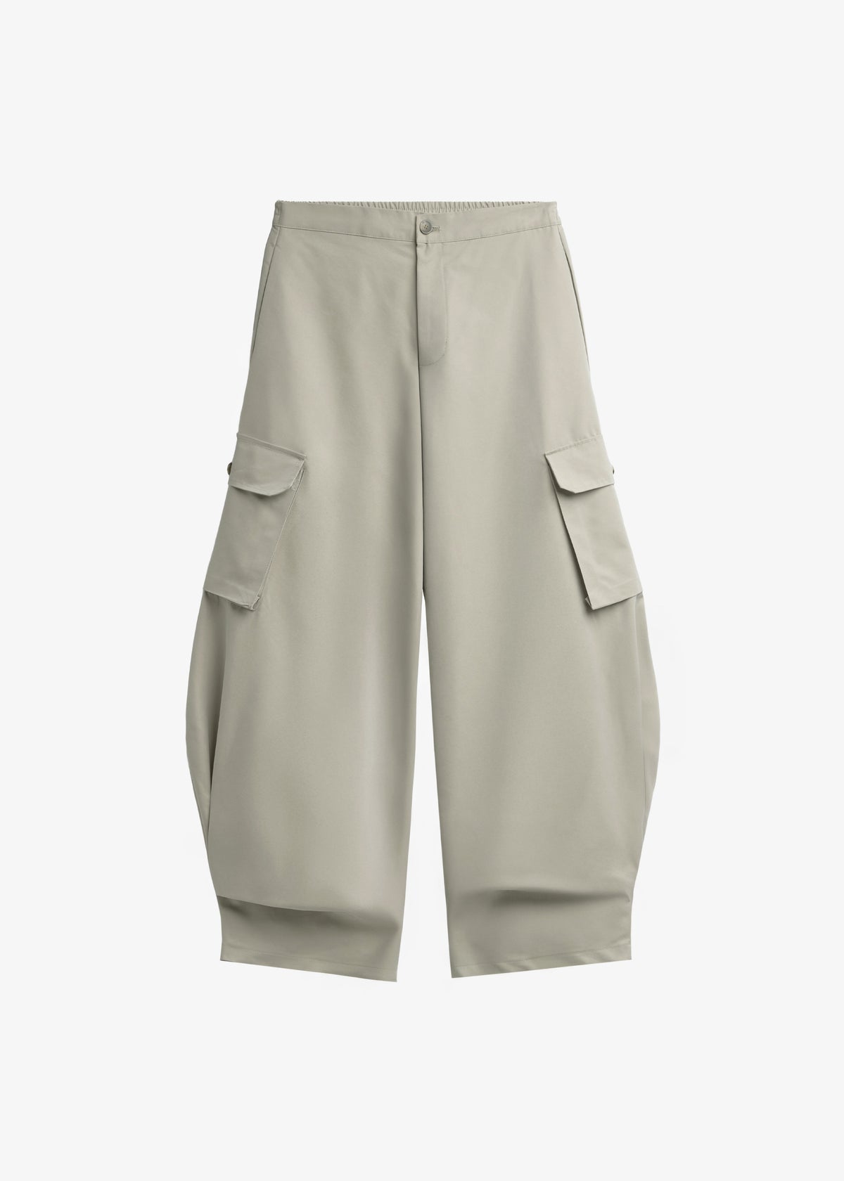 Geilo Barrel Leg Pants - Beige - 7