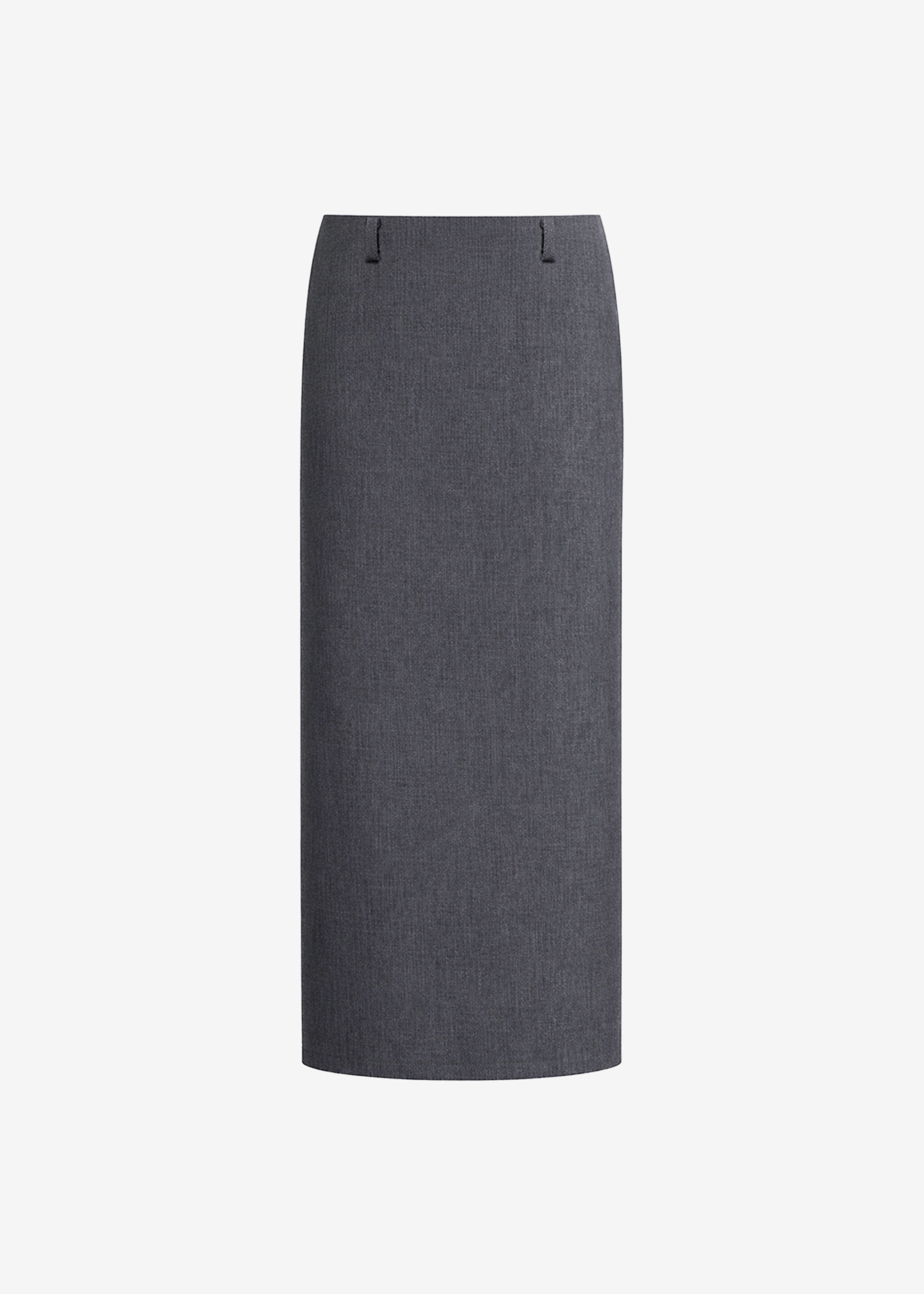 Gema Pencil Skirt - Dark Grey Melange – The Frankie Shop Europe
