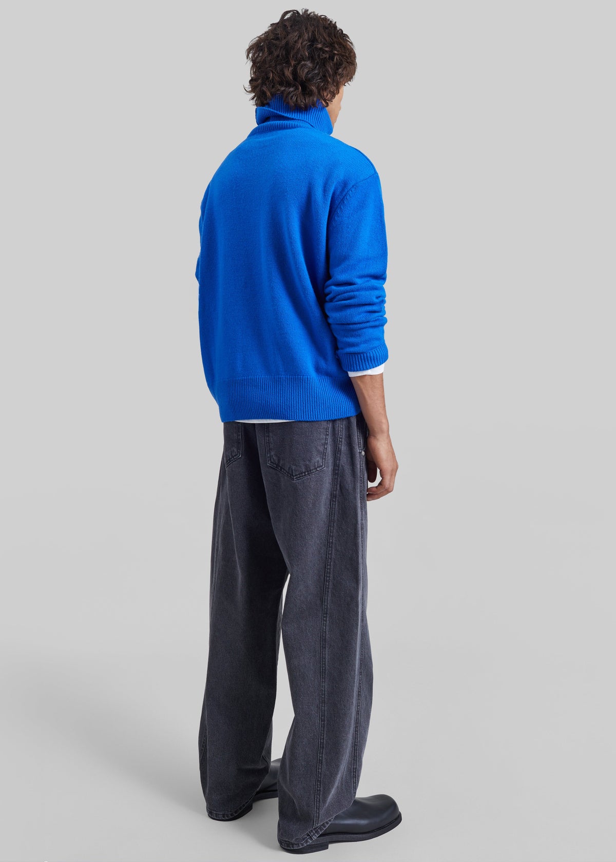Jeans Germain con pieghe - Grigio slavato