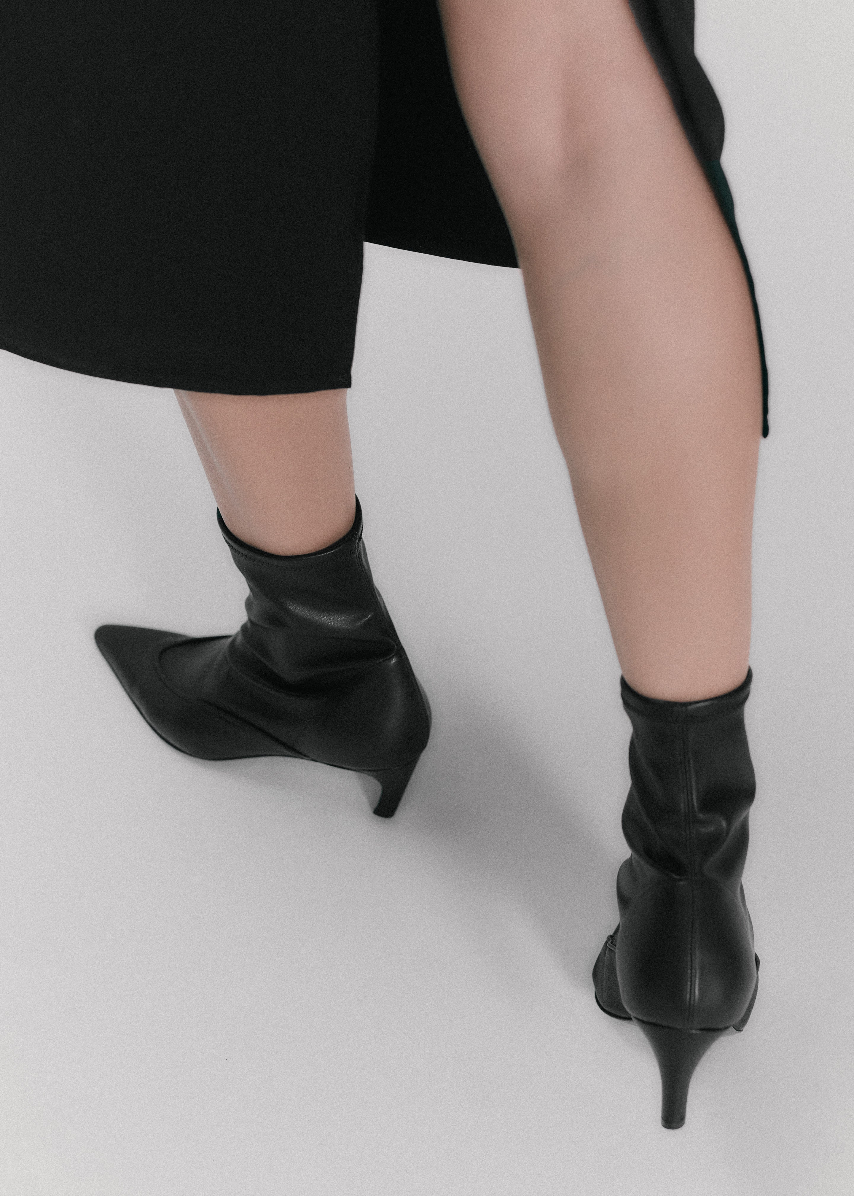 Gia Borghini X Heidi Bivens Hunter Boots - Black - 3