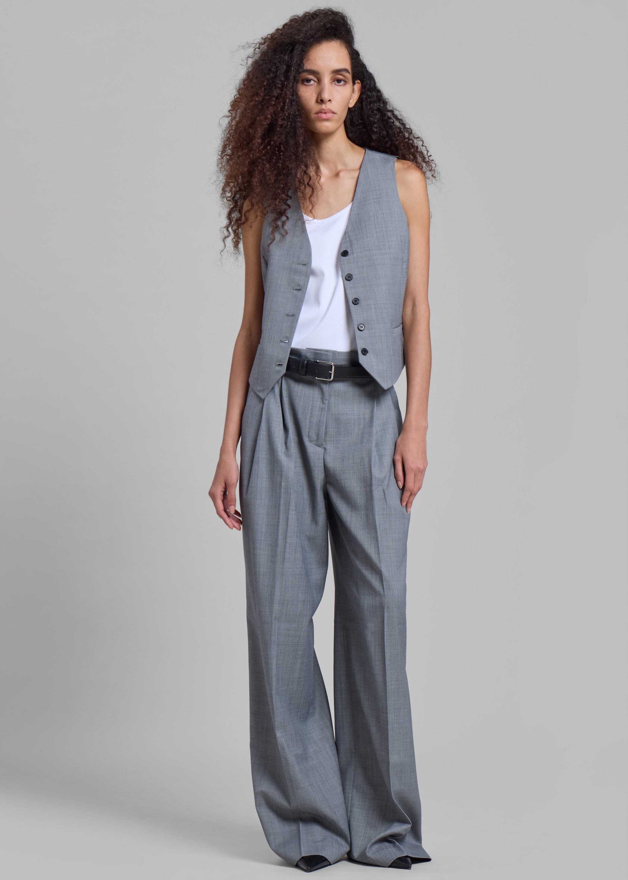 Shop the look image for Jorae Vest - Grey