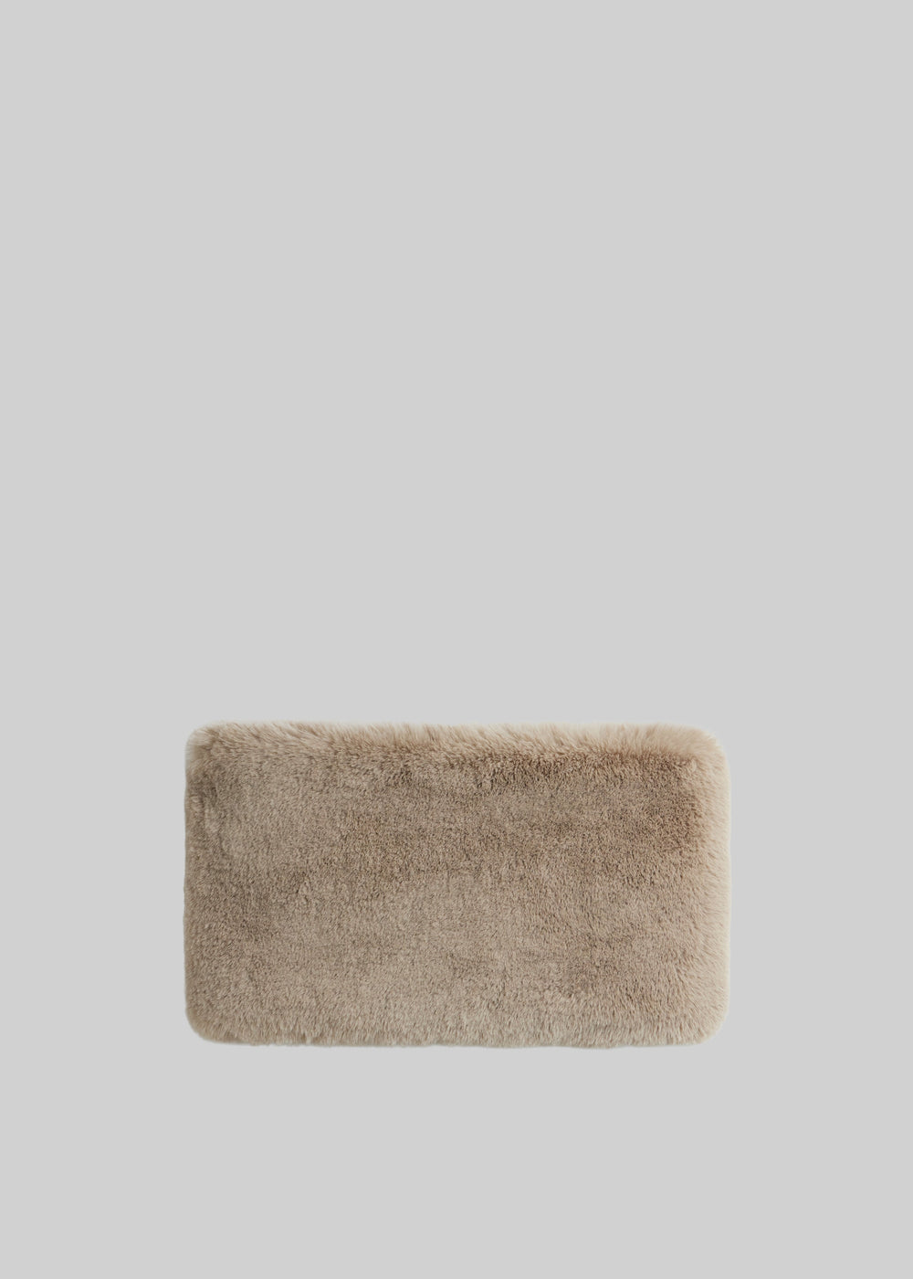 Ginevra Faux Fur Snood - Light Taupe - 1