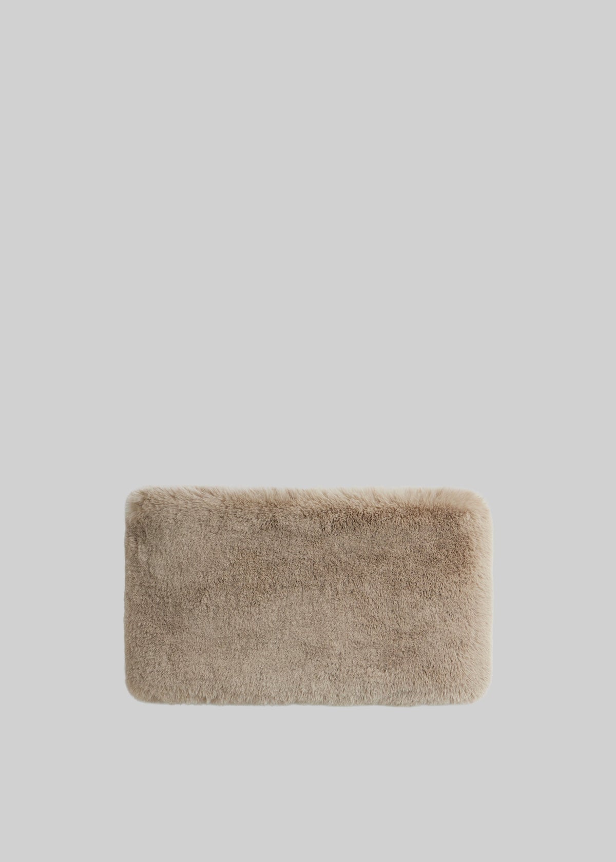 Ginevra Faux Fur Snood - Light Taupe - 2