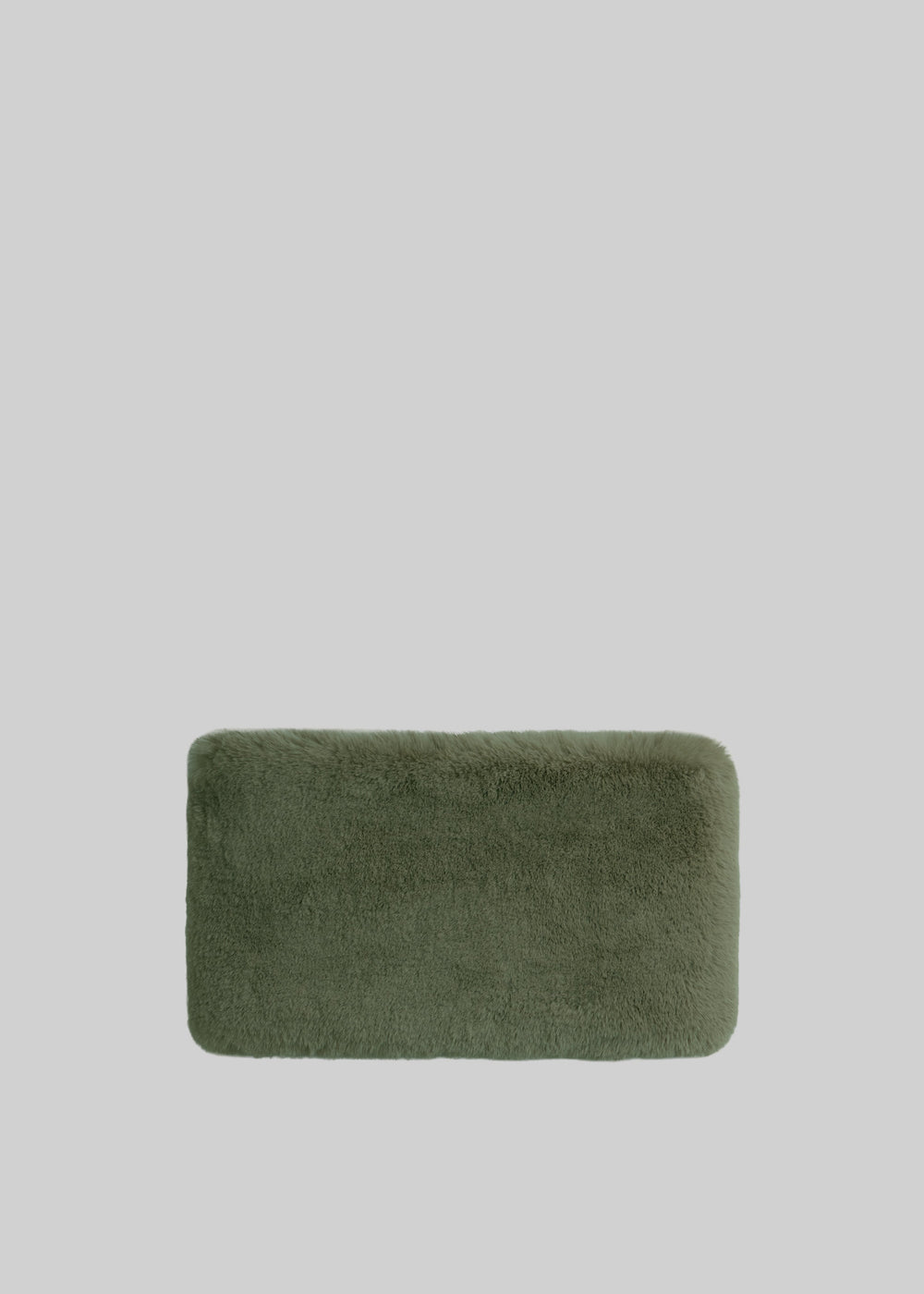 Ginevra Faux Fur Snood - Moss Green - 1