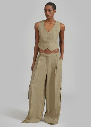 Gladys Vest - Khaki