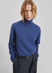 Grenaa Wool Turtleneck Sweater - Blue