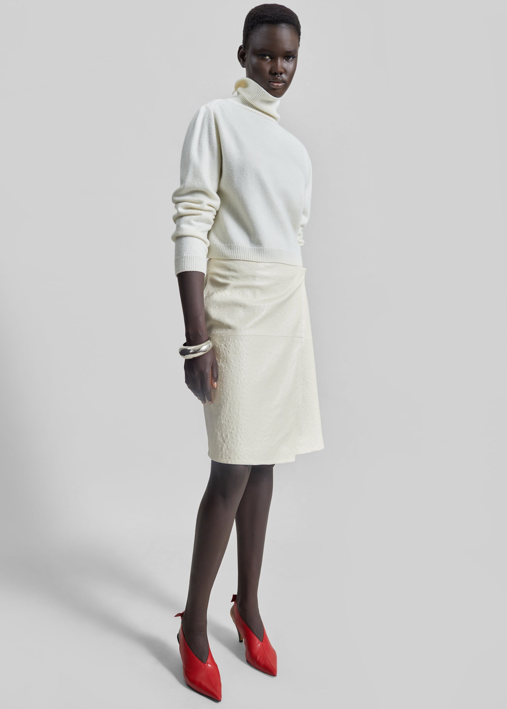 Shop the look image for Grenaa Wool Turtleneck Sweater - Ivory