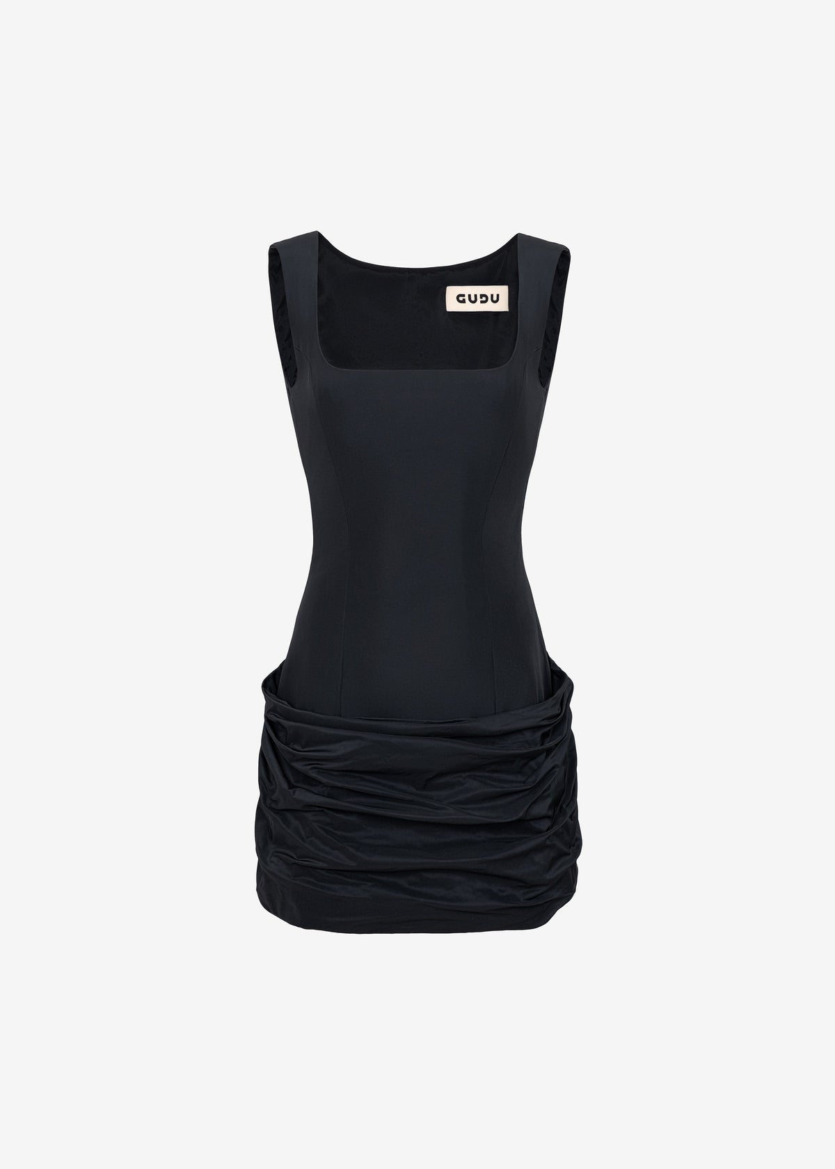 Gudu Mini Dress #04 - Black - 5