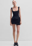 Gudu Mini Dress #04 - Black