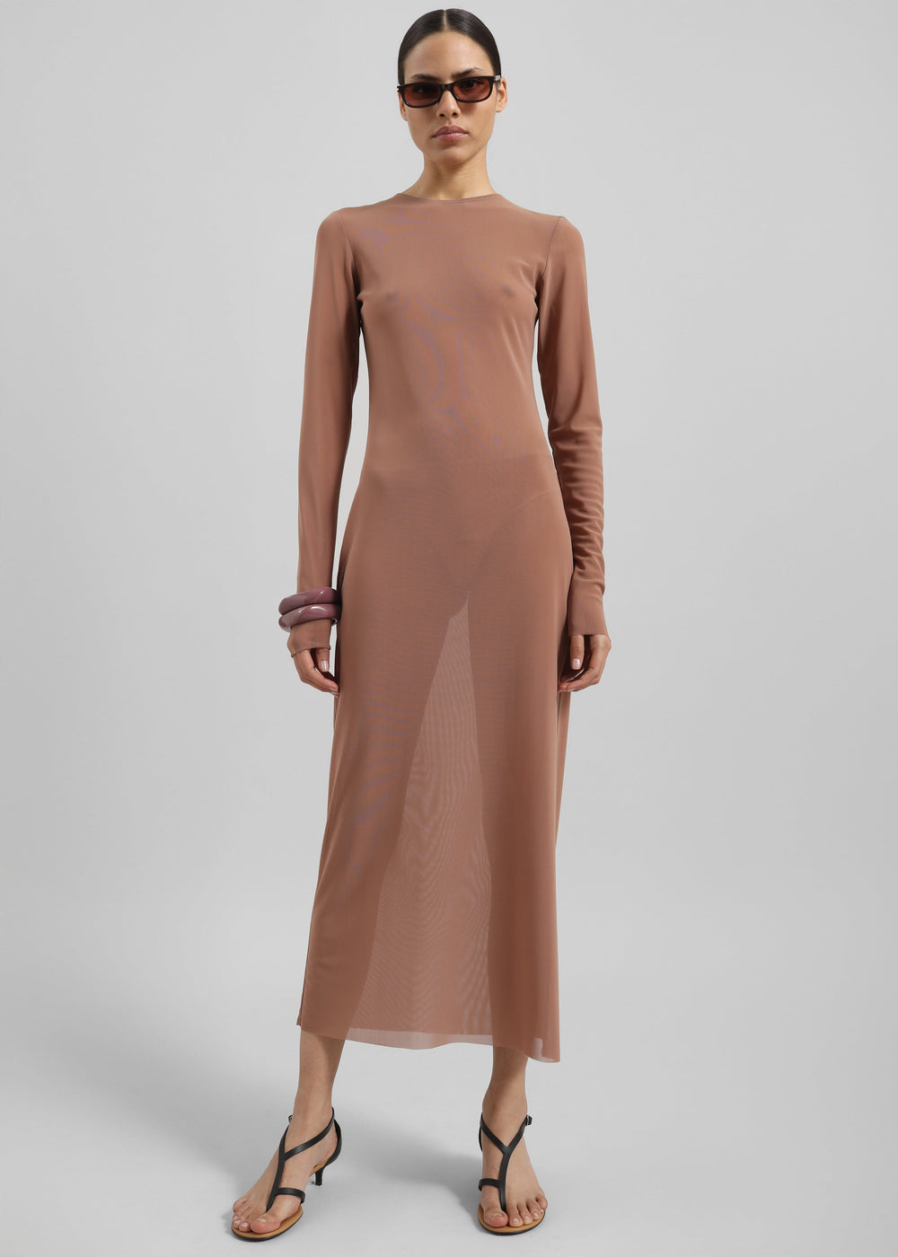 Gudu Dress #04 - Brown