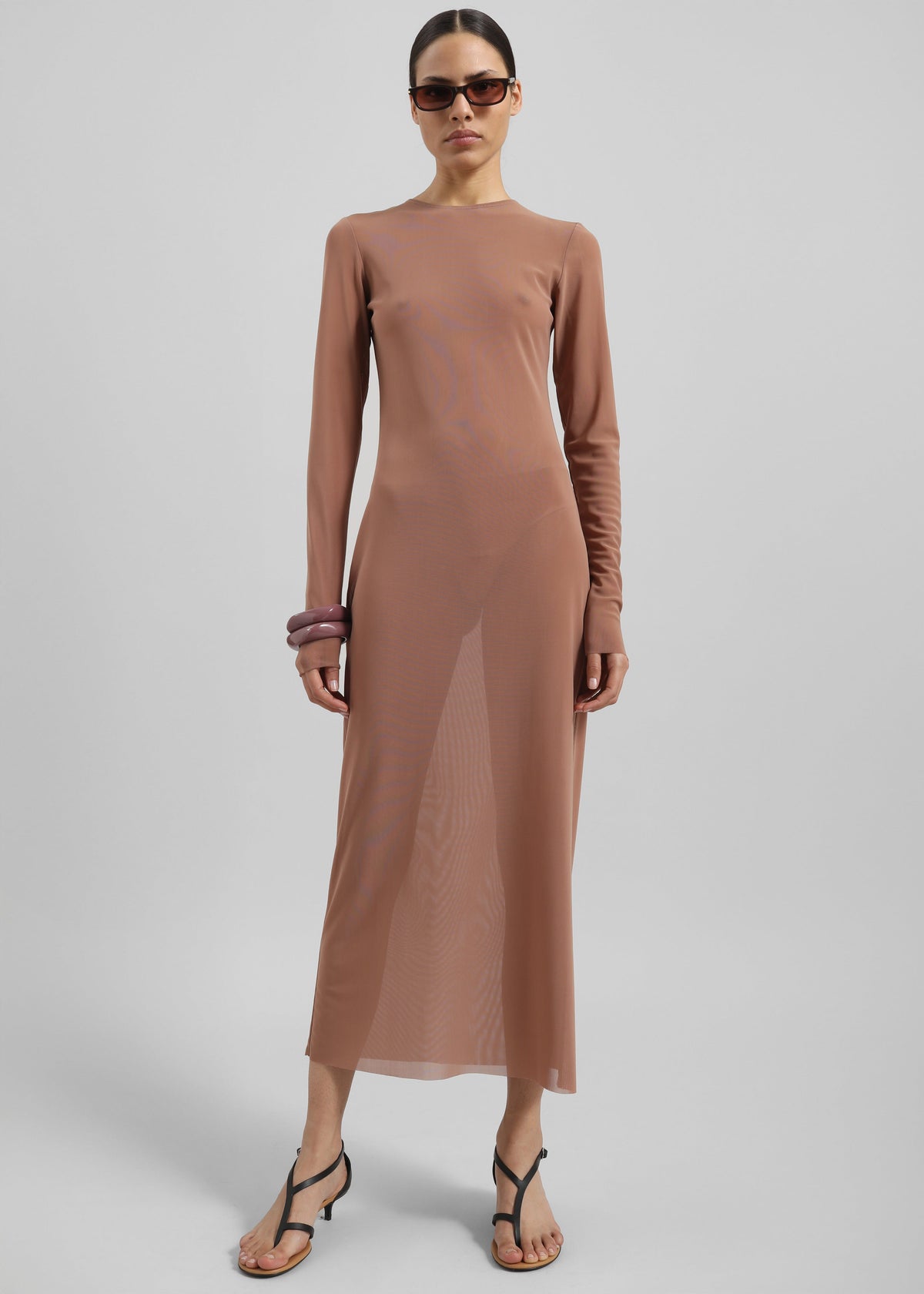 Gudu Dress #04 - Brown - 1
