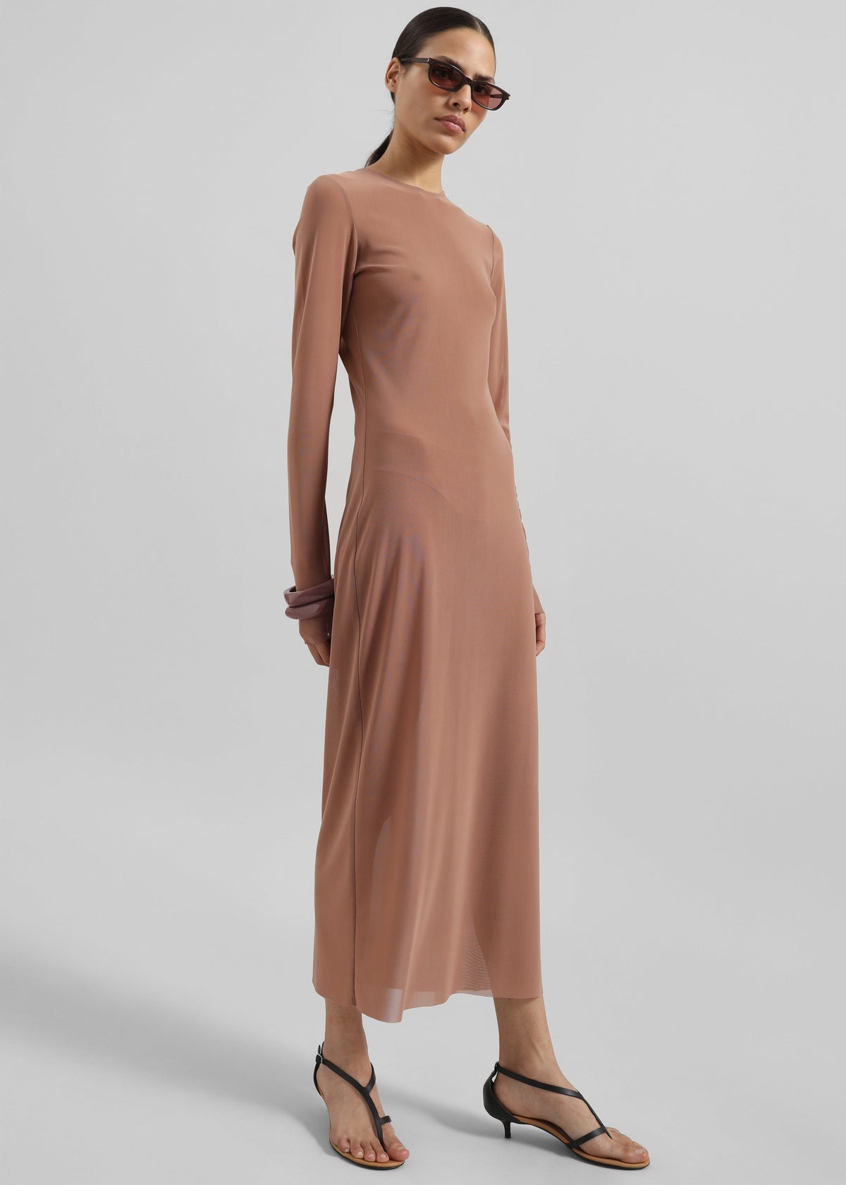 Gudu Dress #04 - Brown - 4