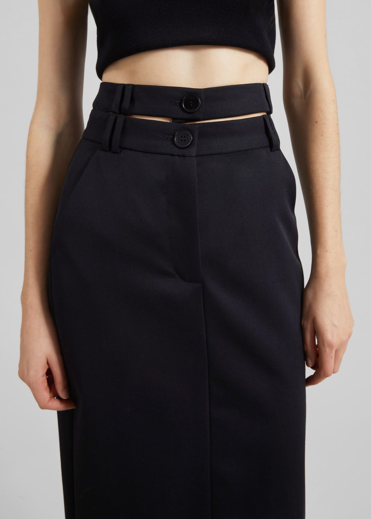 Gudu Skirt #04 - Black - 3
