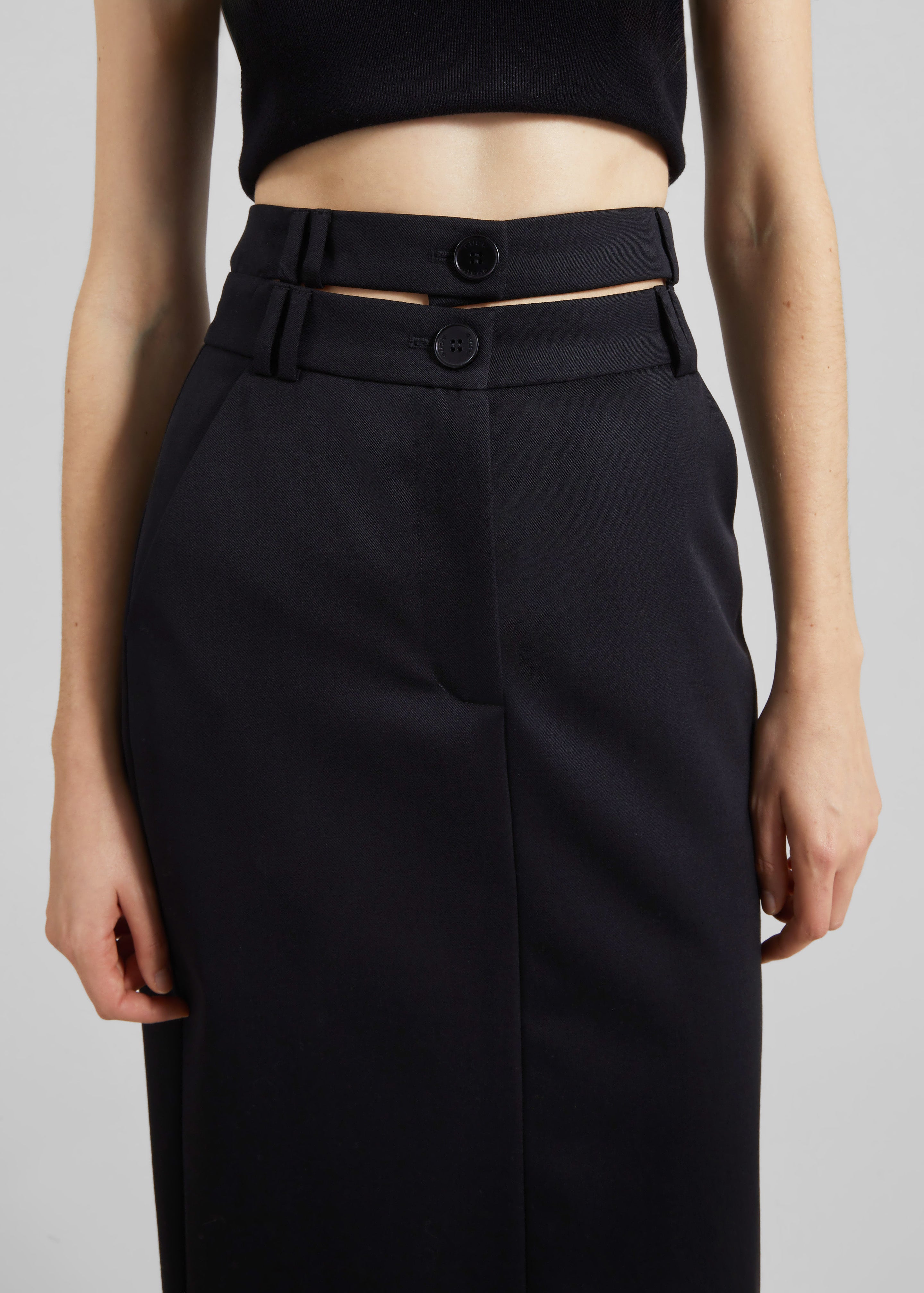 Gudu Skirt #04 - Black - 3