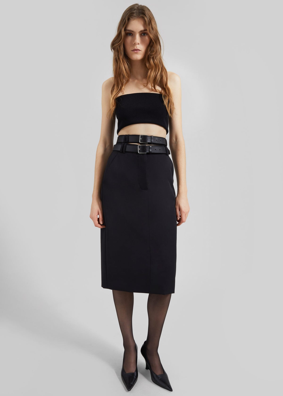 Gudu Skirt #04 - Black - 1