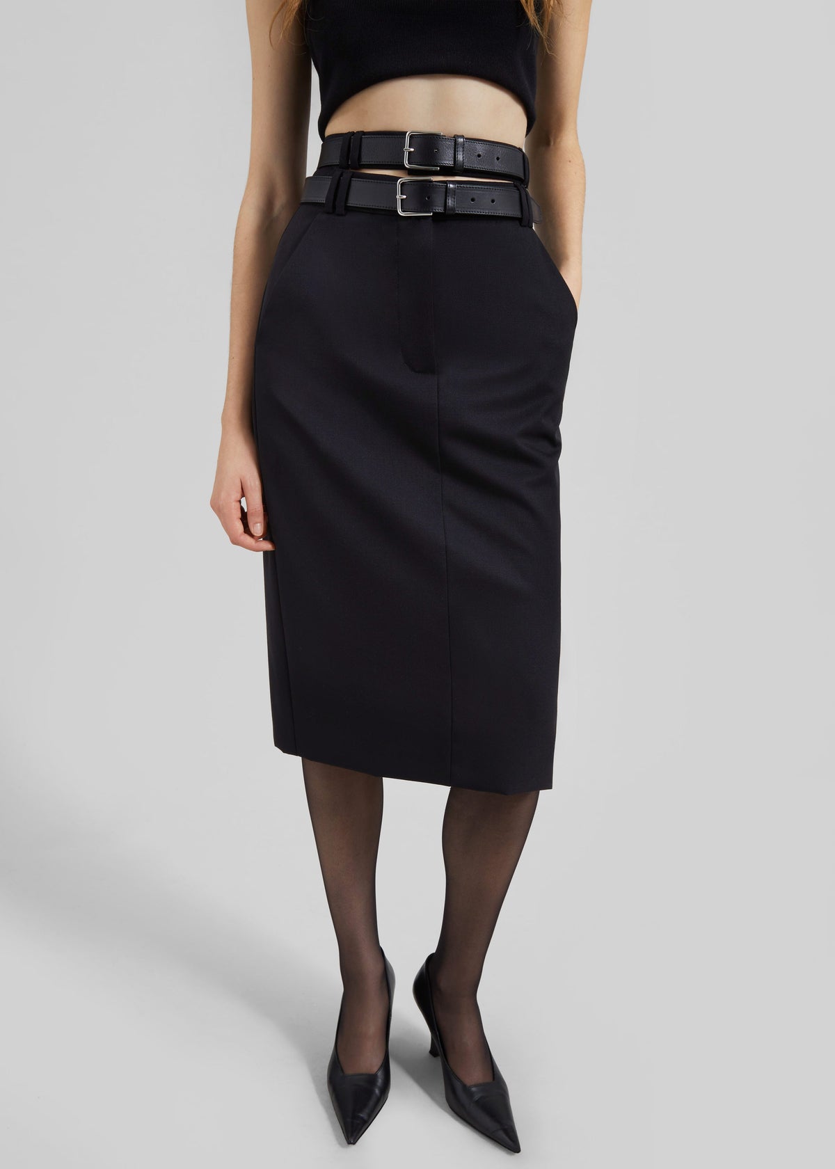 Gudu Skirt #04 - Black - 2