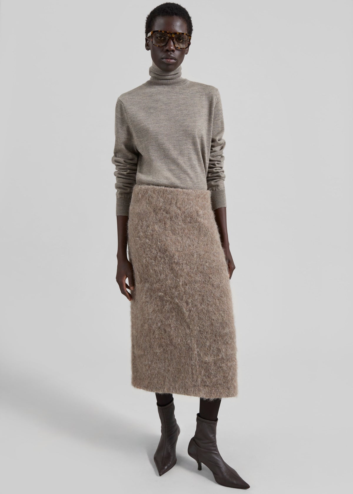 Gudu Skirt #07 - Beige - 4