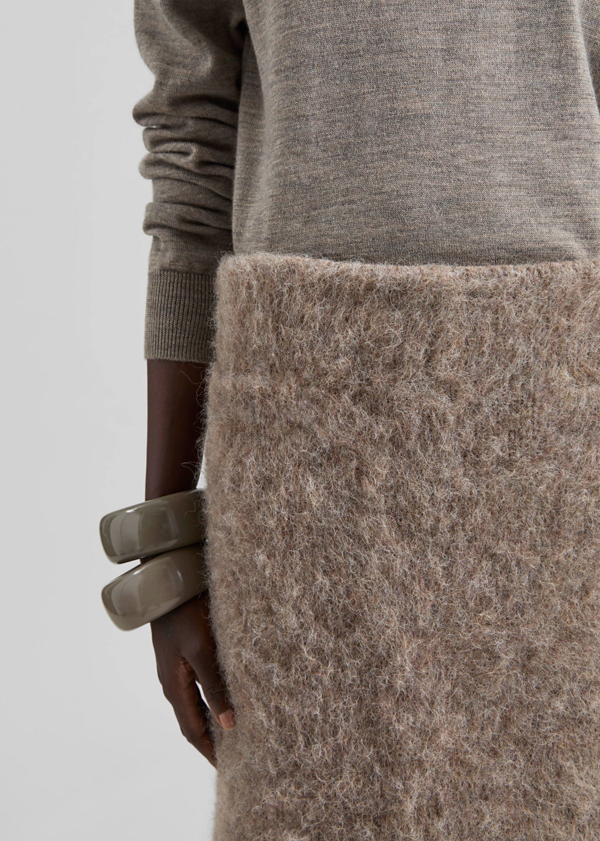 Gudu Skirt #07 - Beige - 3