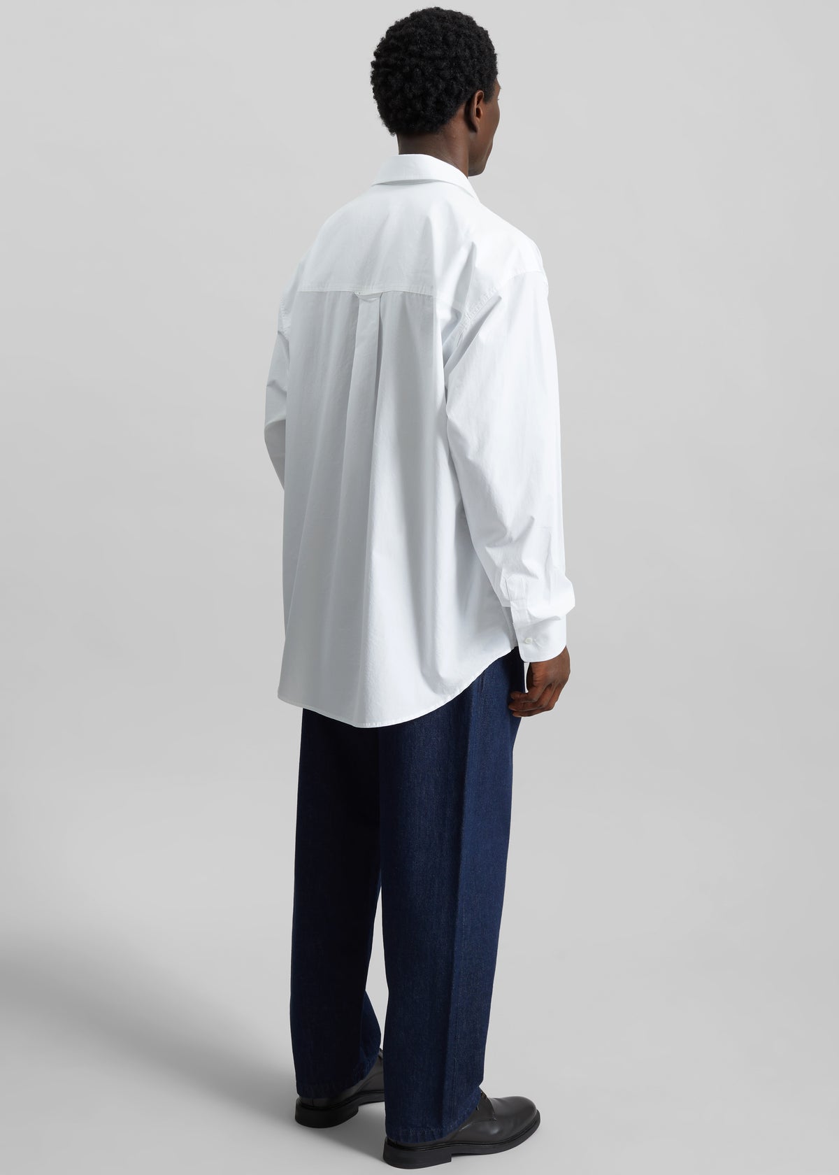 Gus Oversized Shirt - White - 9