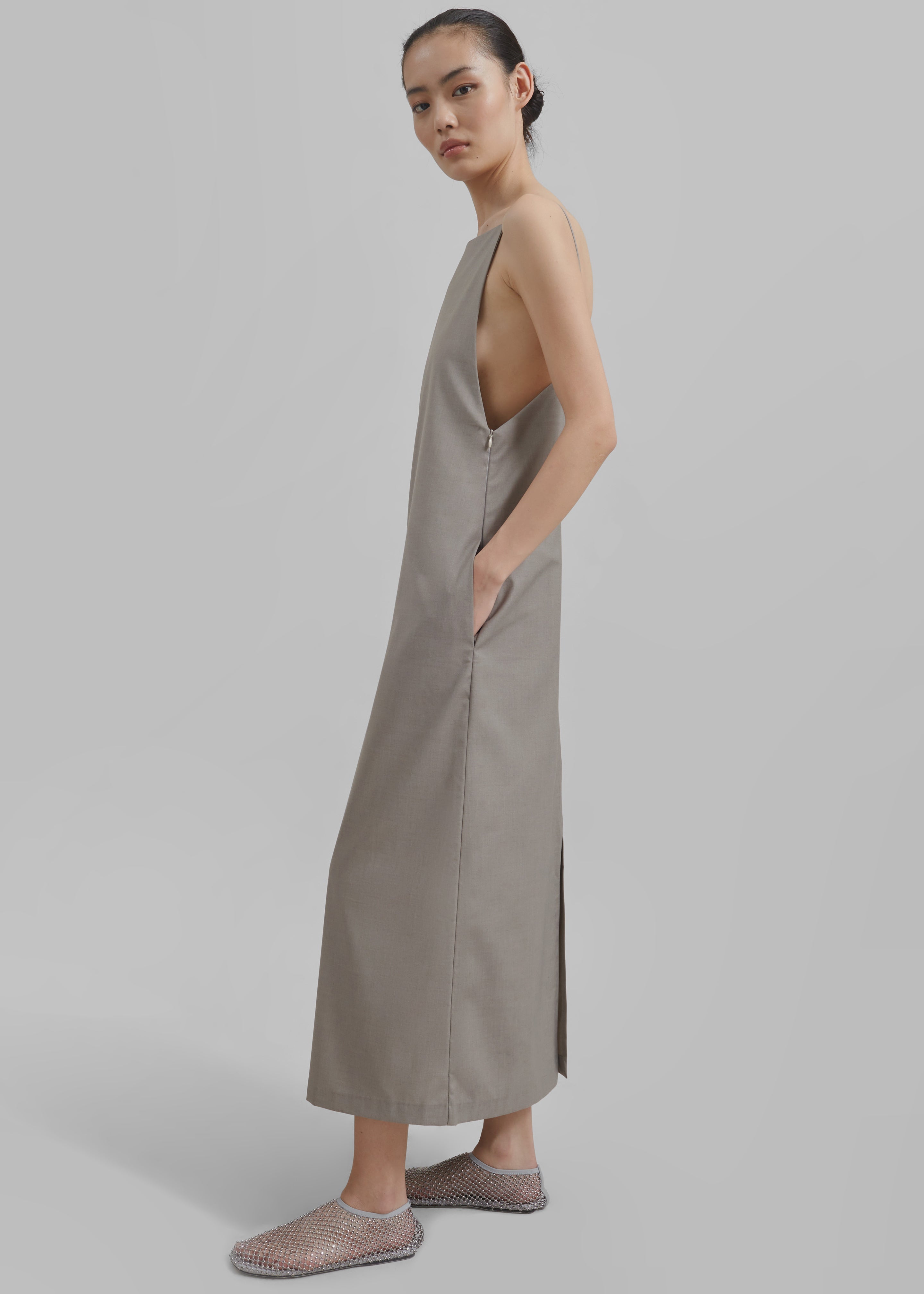 Hackney Dress - Grey - 7