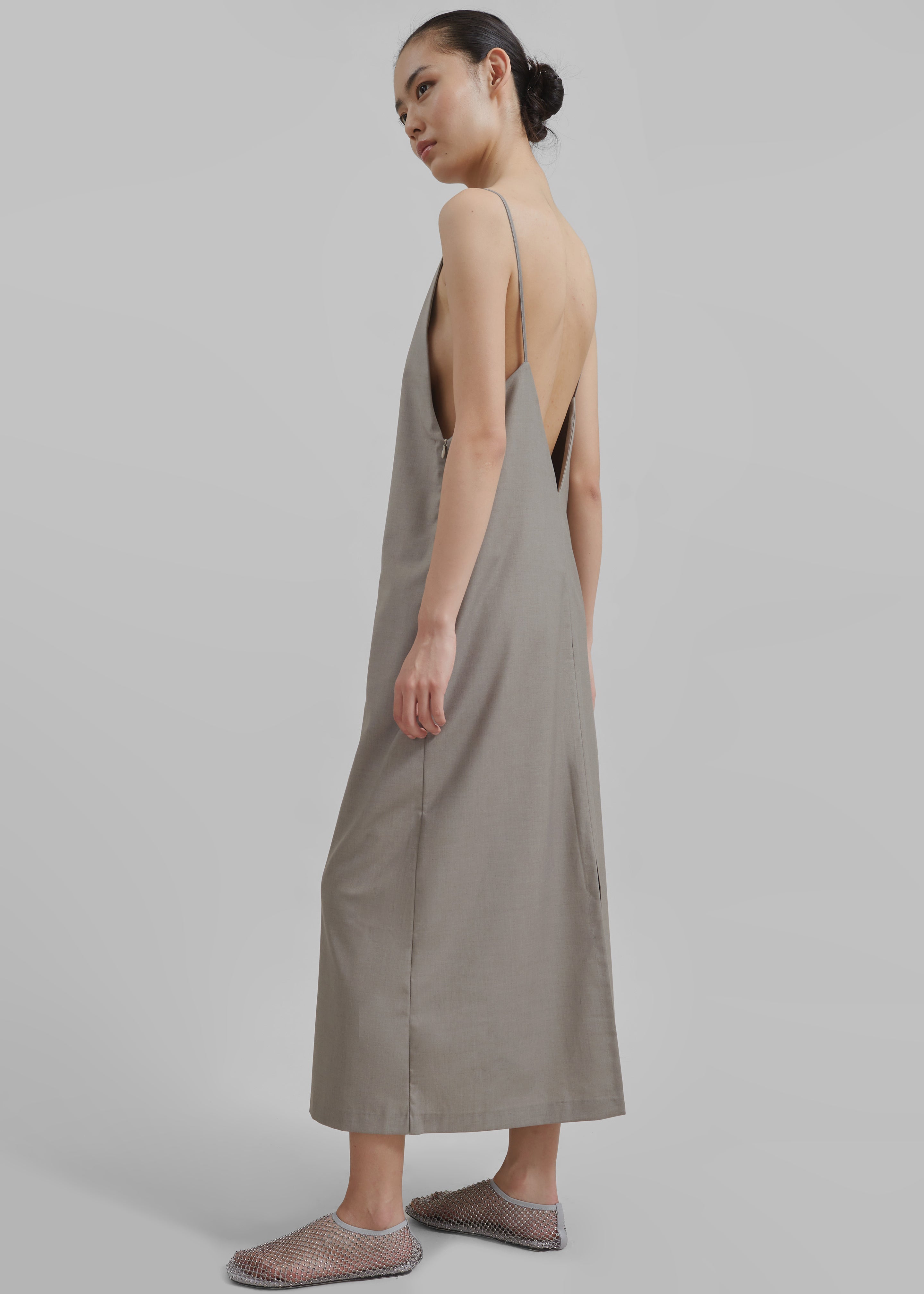 Hackney Dress - Grey - 3